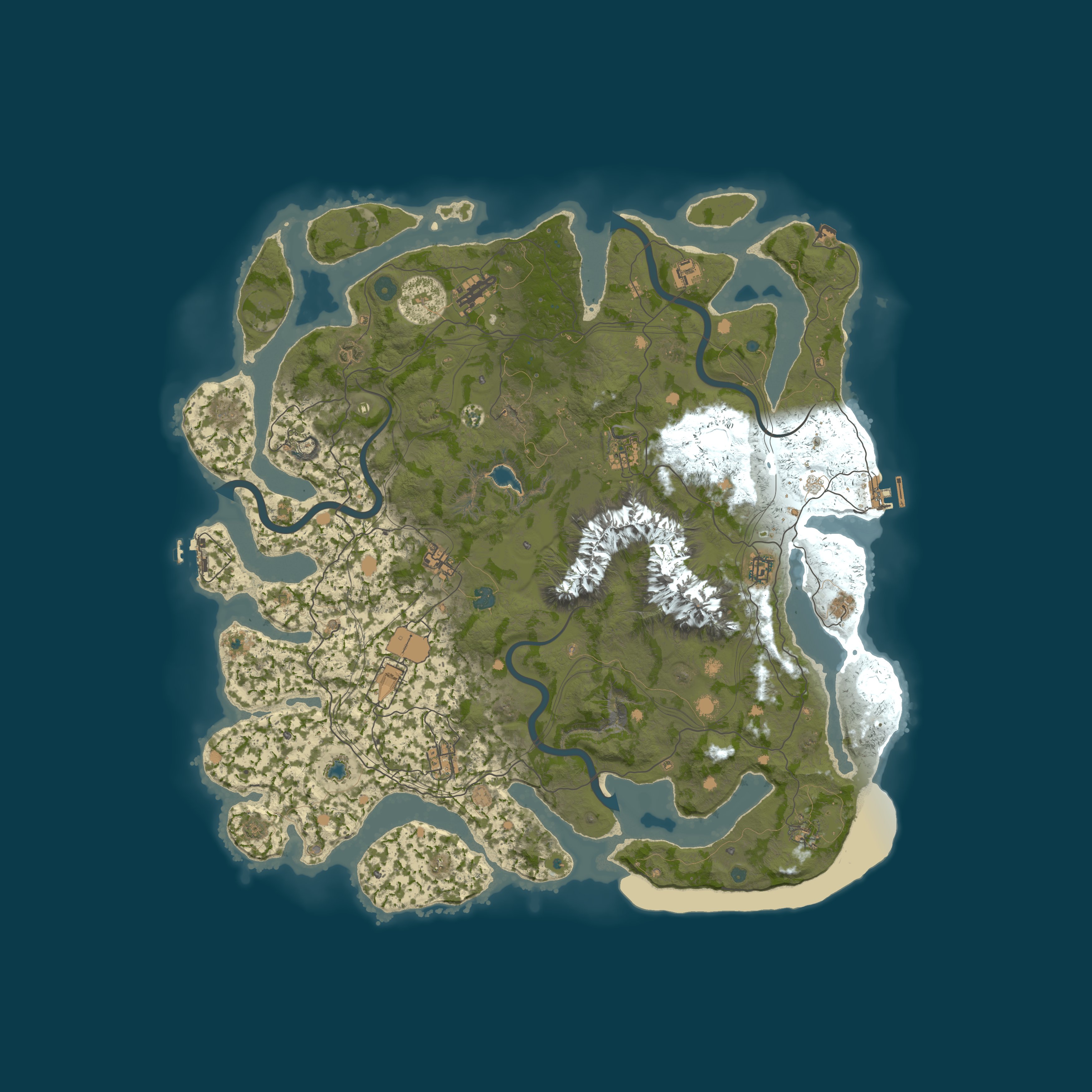 Fly Jets, Planes and UFOs!, size 5000, seed 1337