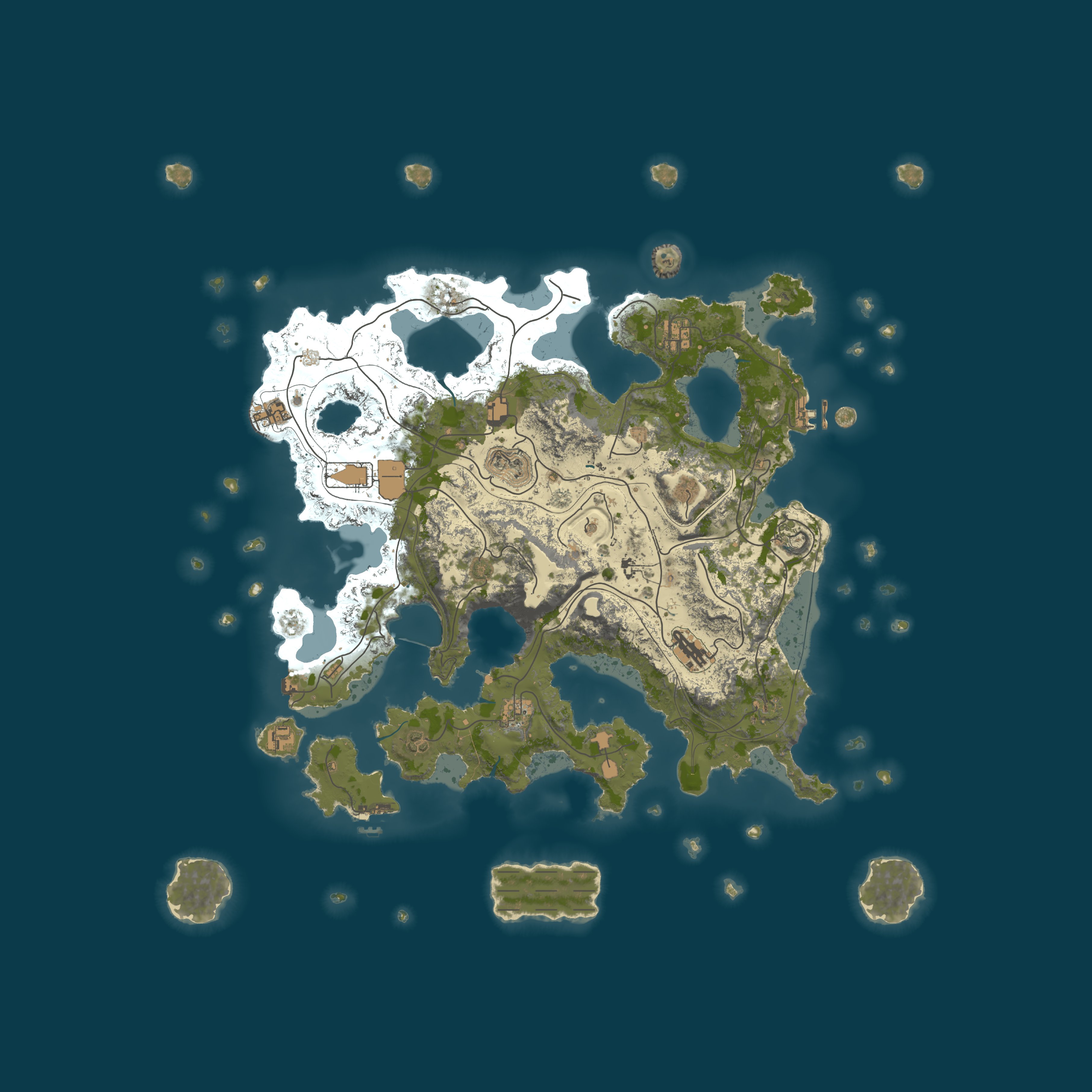 Abandoned Research Facilities M map