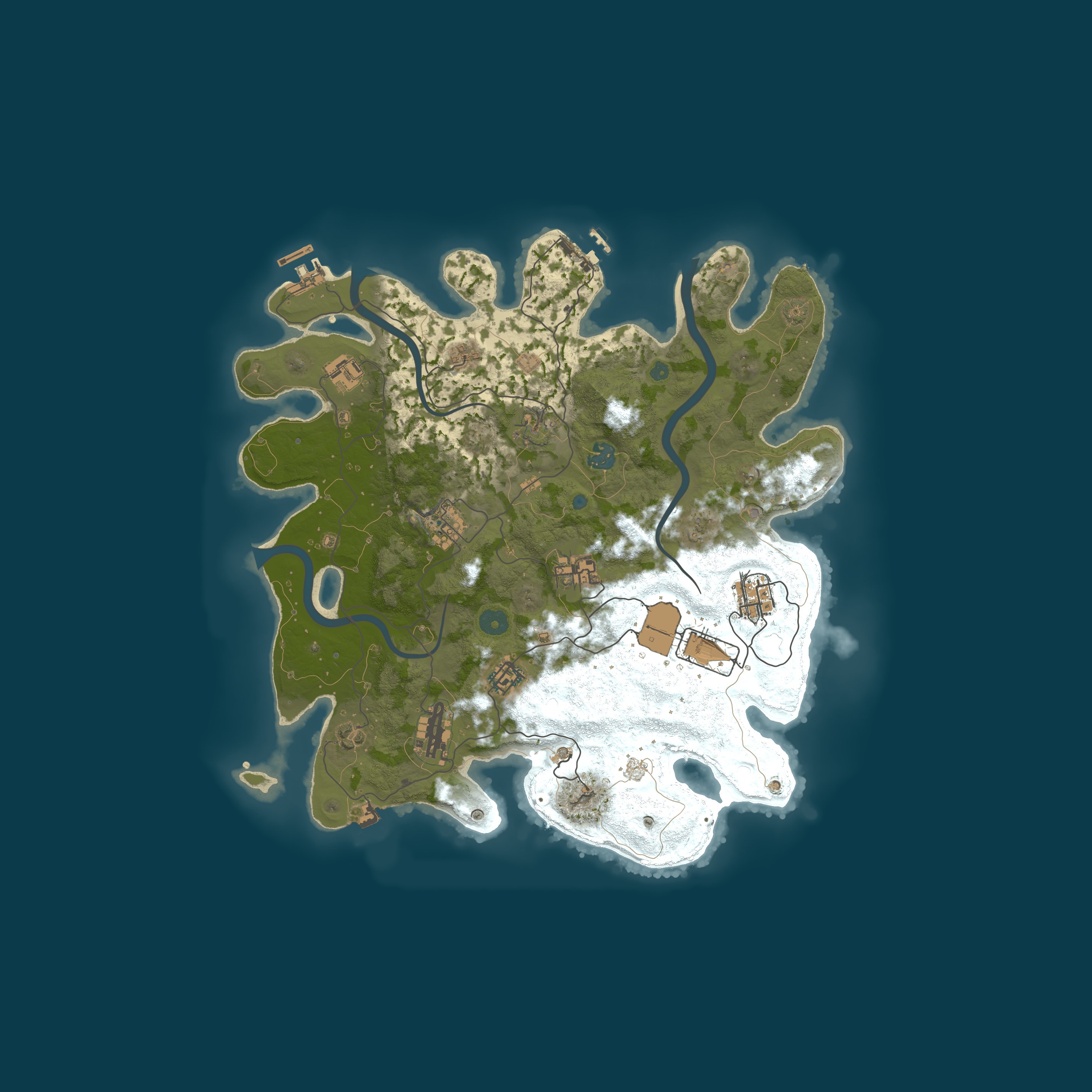 Карта сервера