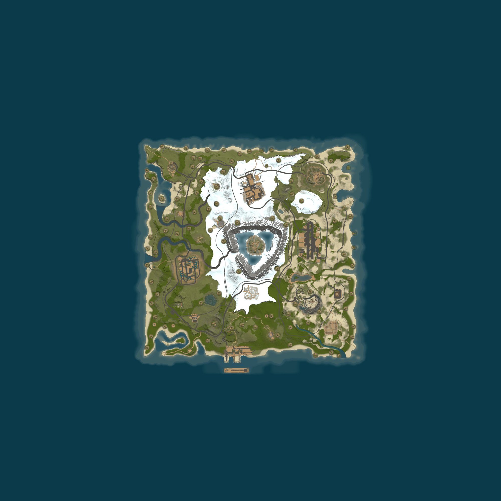 Map for My Untitled Rust Server