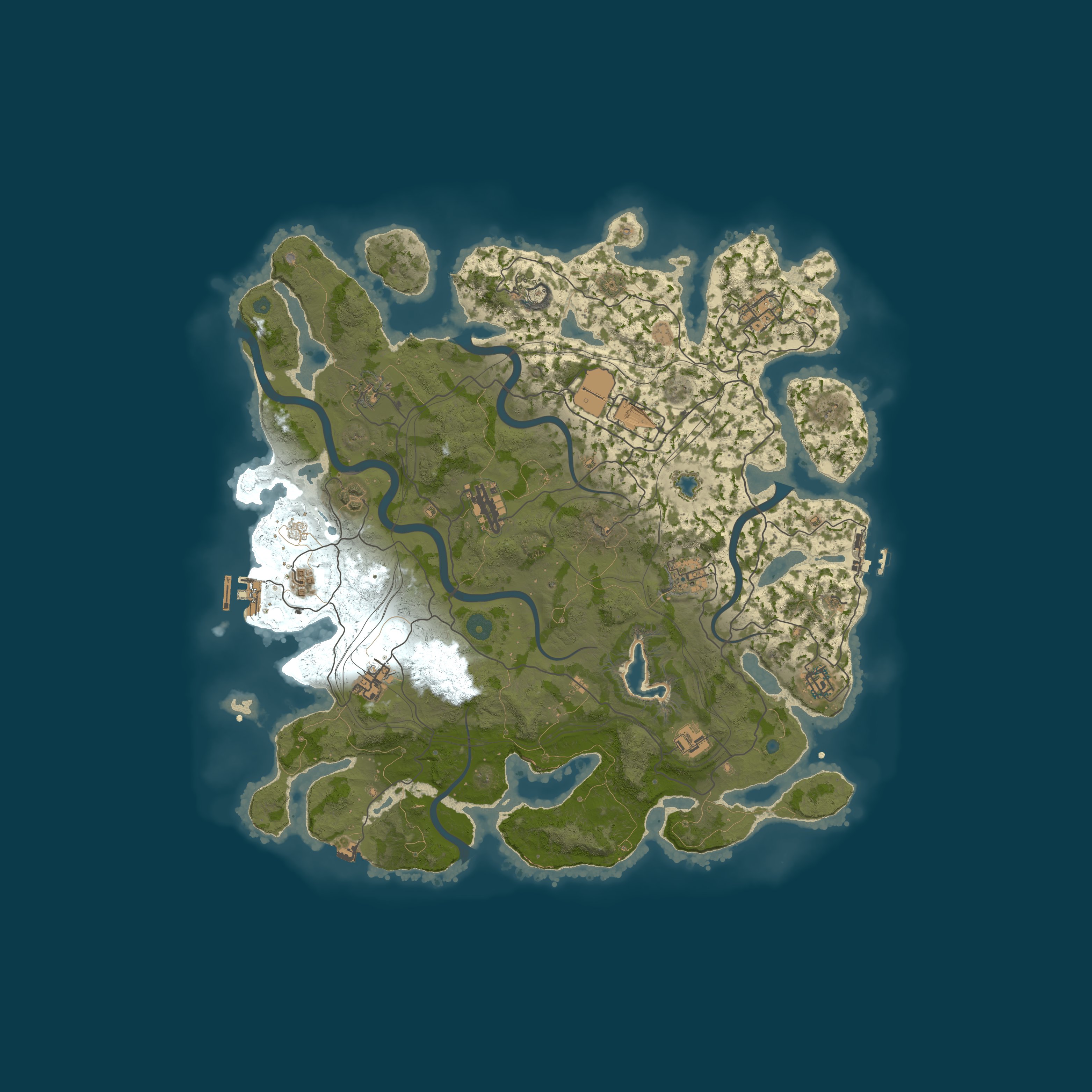 Rust map 4250/1337