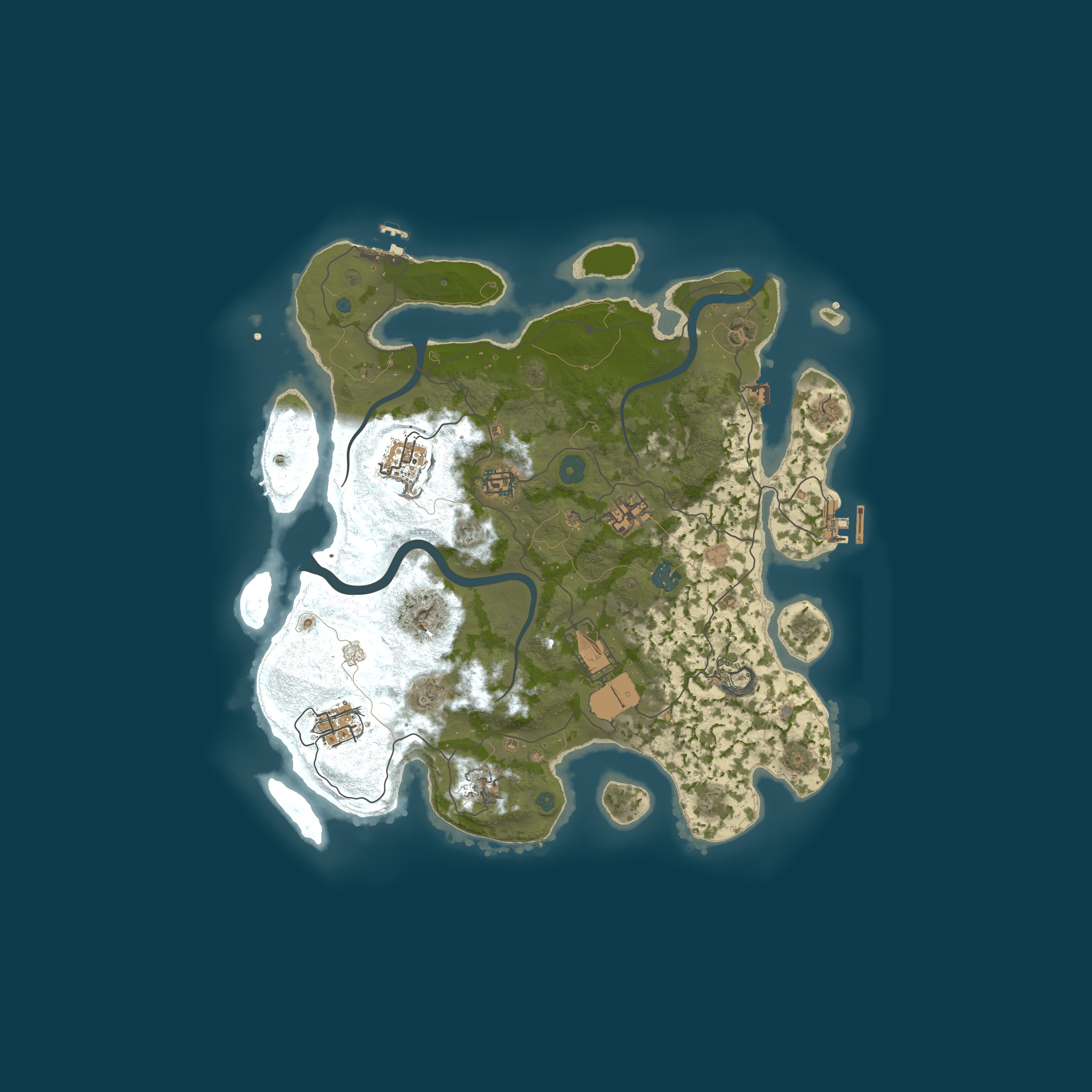 Map for PvP CZ-CLAN ChillLand 1000x/WIPED 07.05.2026