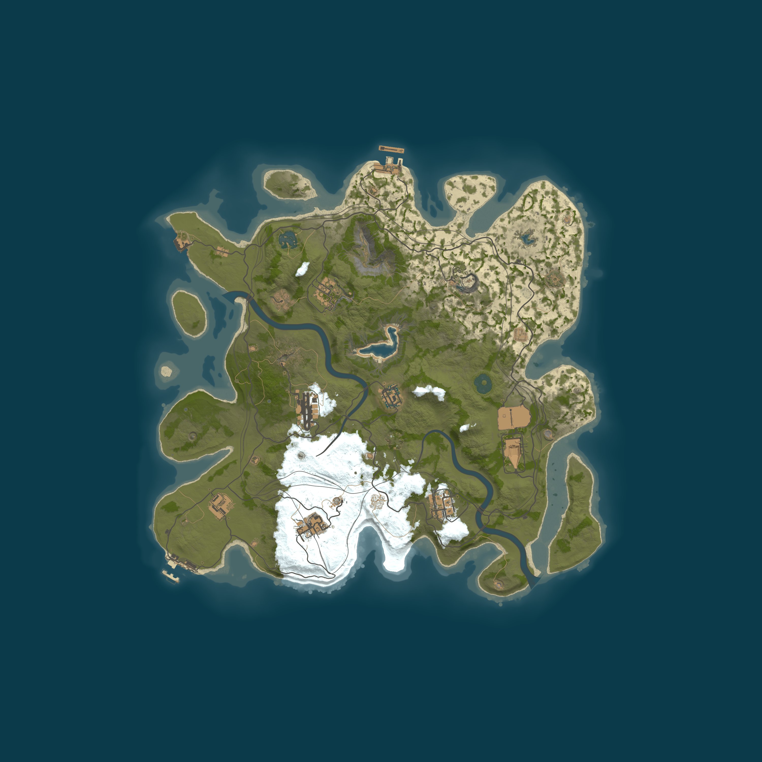 Map for [EU/UA] RustyRed 2x|Solo/Duo|FULL WIPE 04.07|Noob Friendly