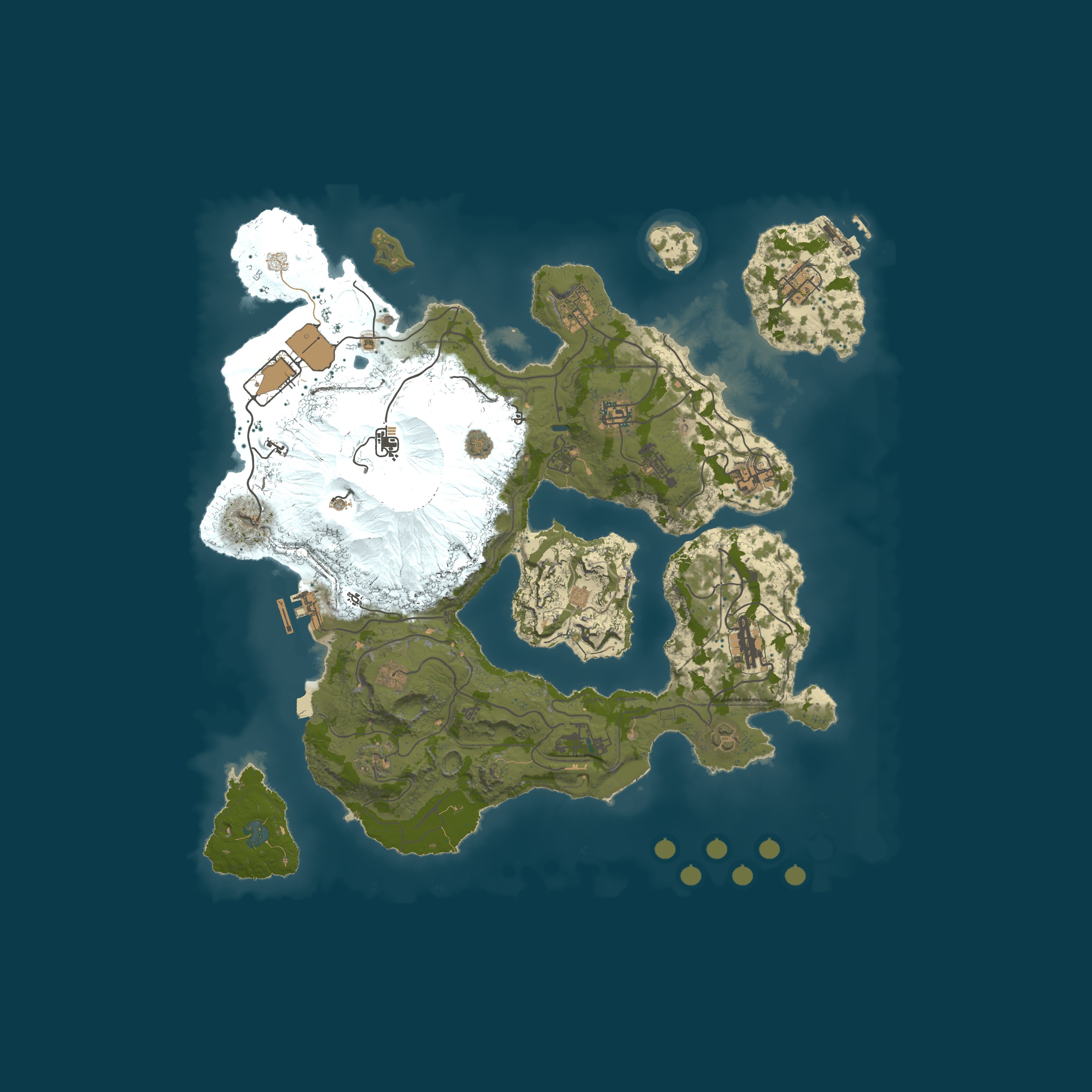 Map for Rogue Island PVE