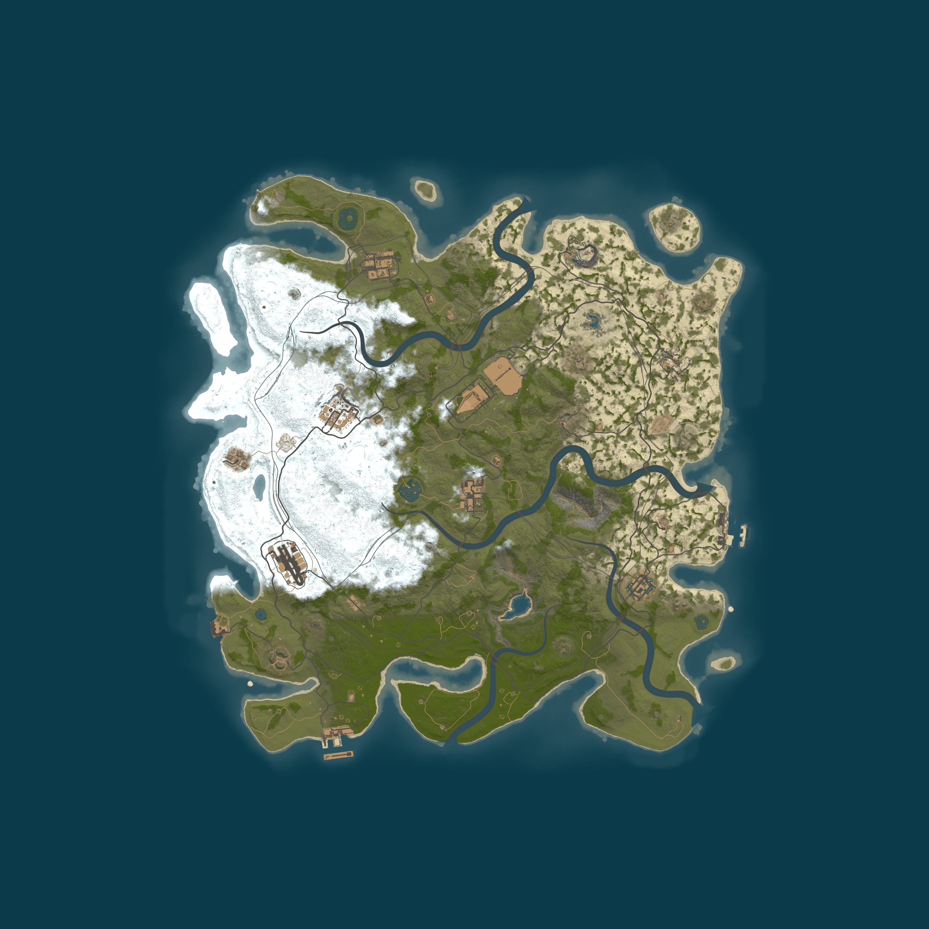 Map for Better Heterika [PvE] - Zombies|RaidBases|Events|Bradleys