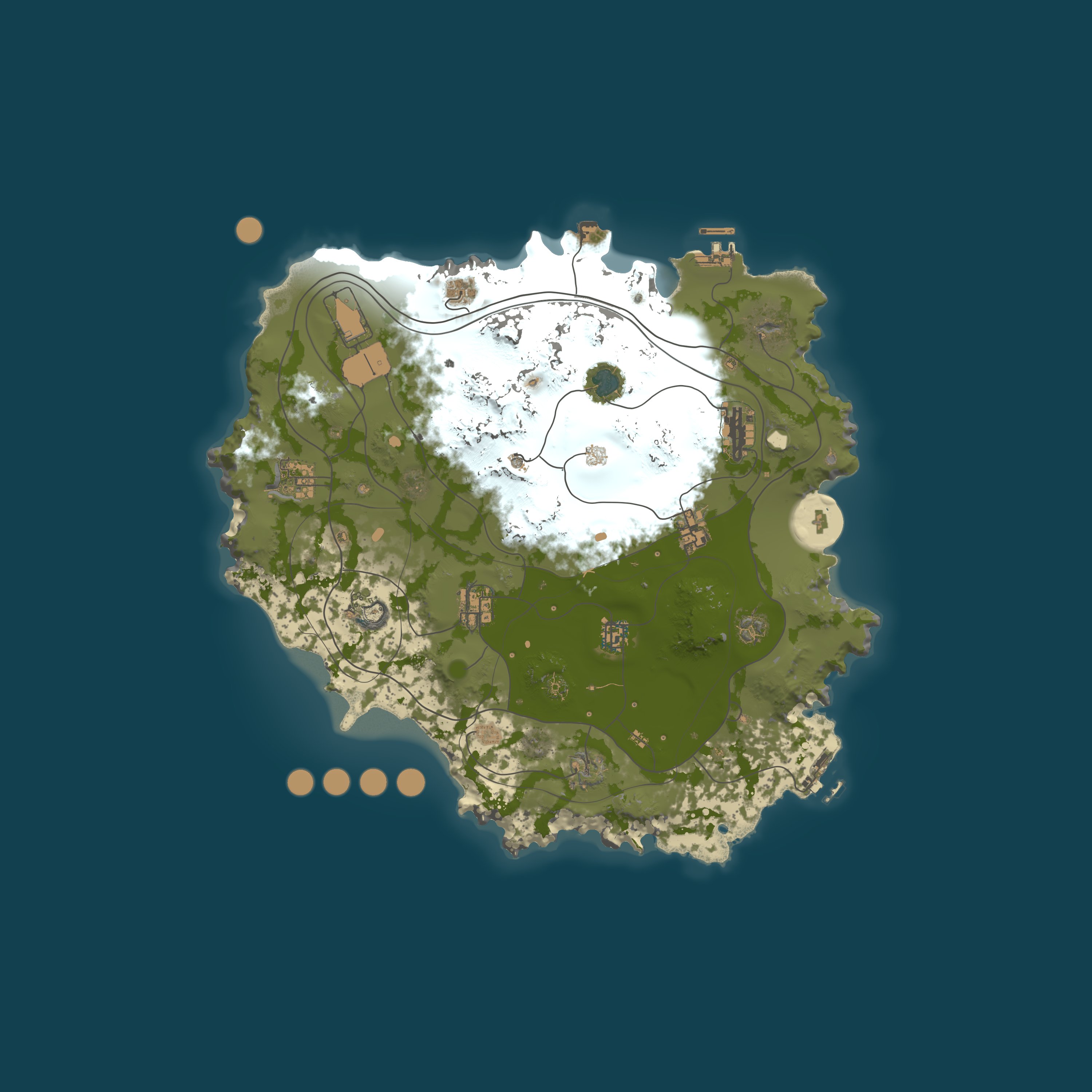 Карта сервера