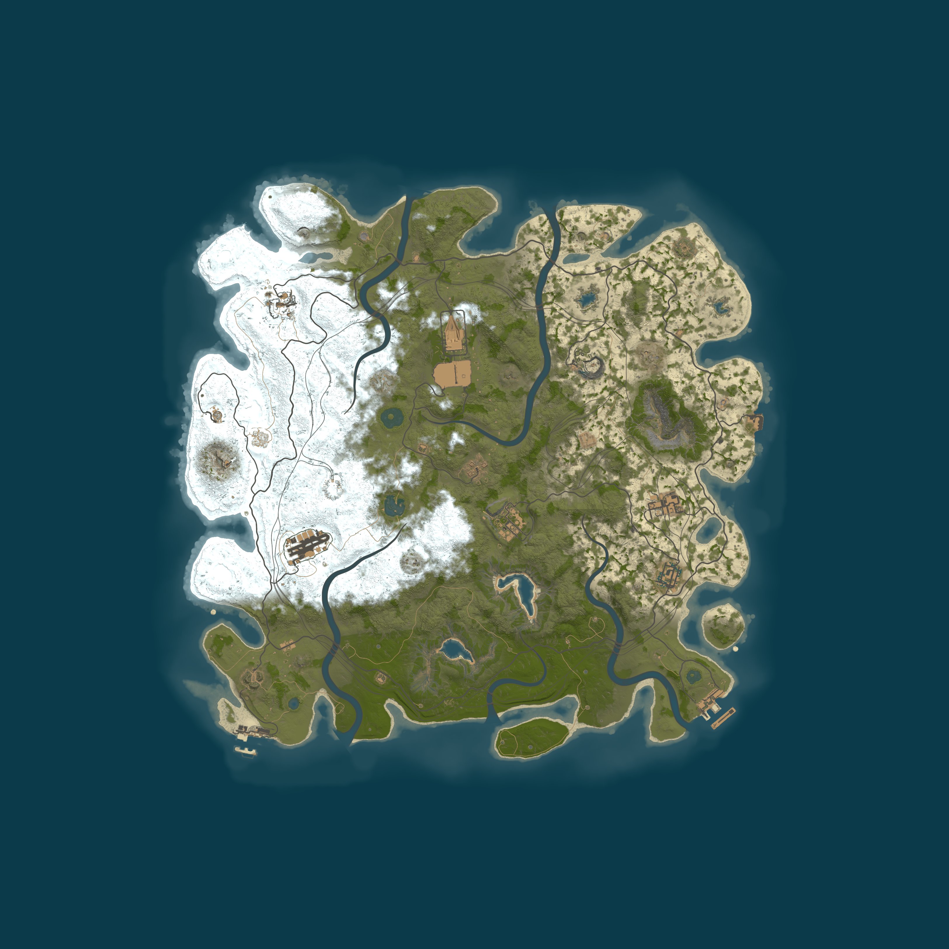Map for Always Rainy - Vanilla | Monthly | US