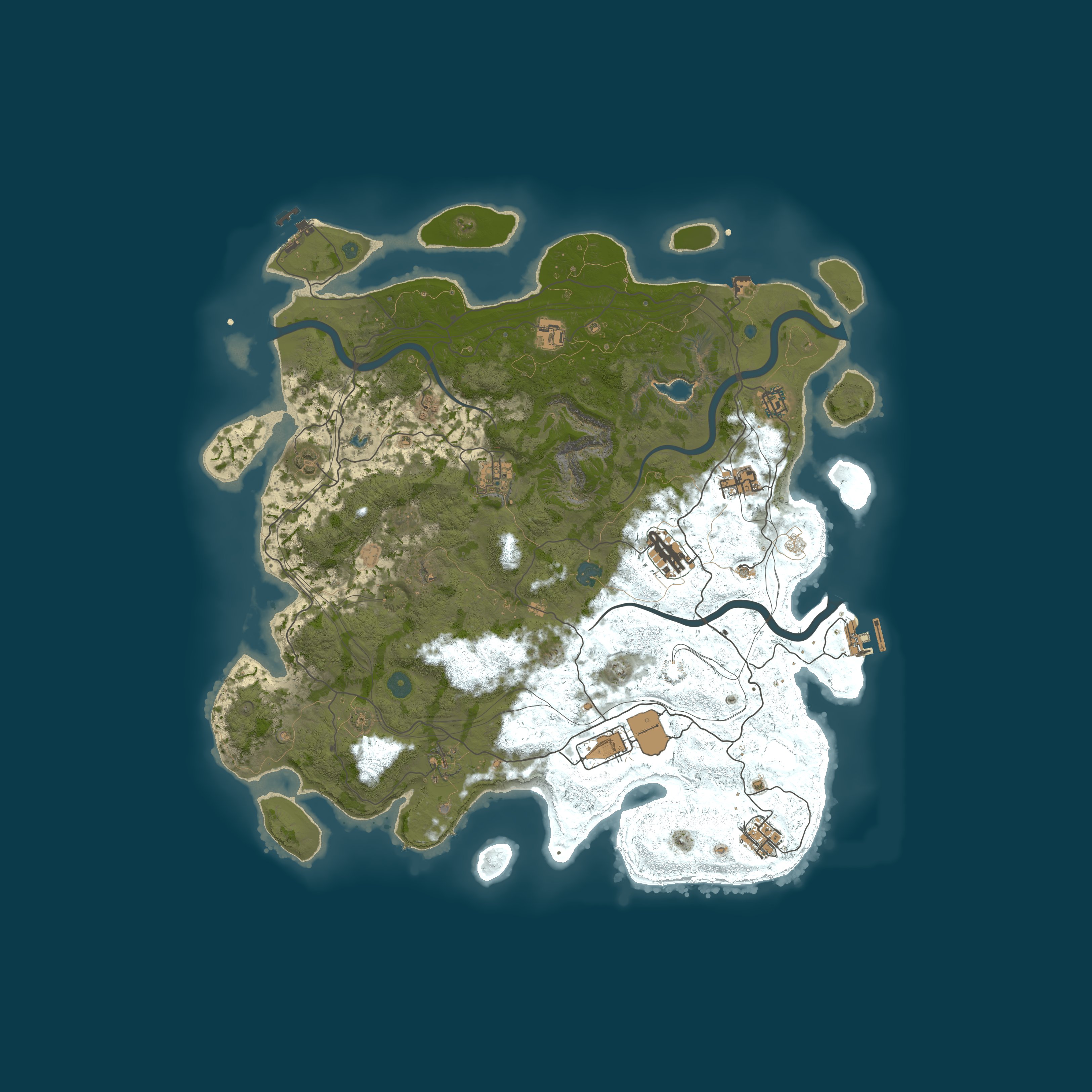 Rust map 4500/734127336