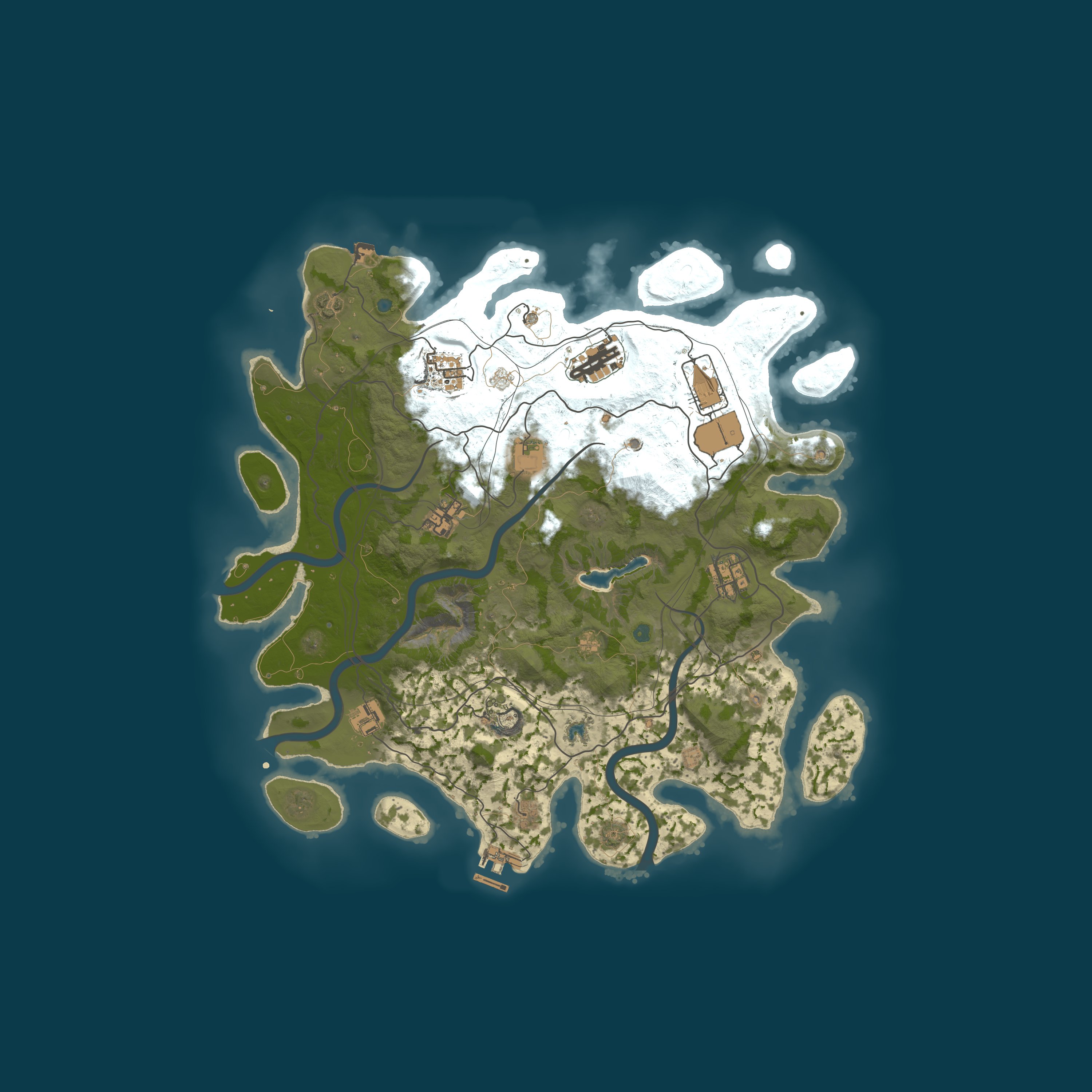 Rust map 4000/1337