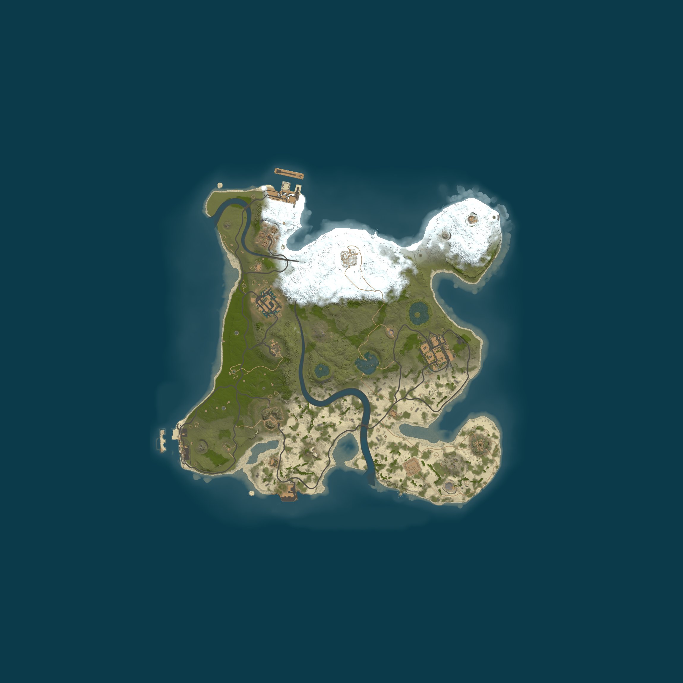 Map for Placenta rust