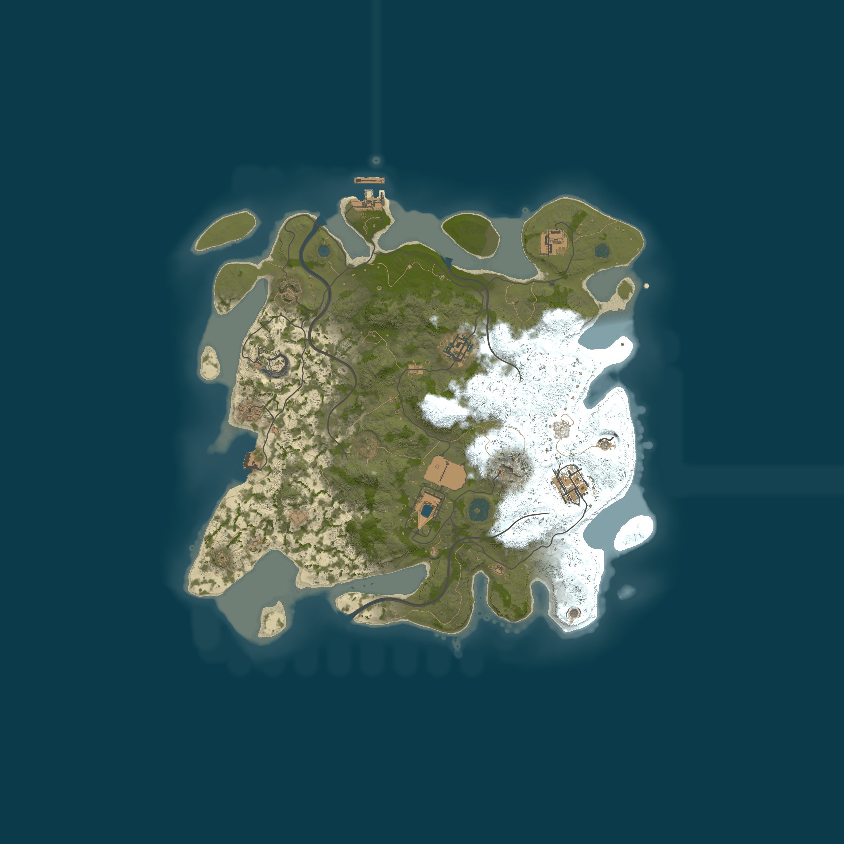 Map for BRAZZ RUST | X50-X100 | MODDED | WIPE: 11.08