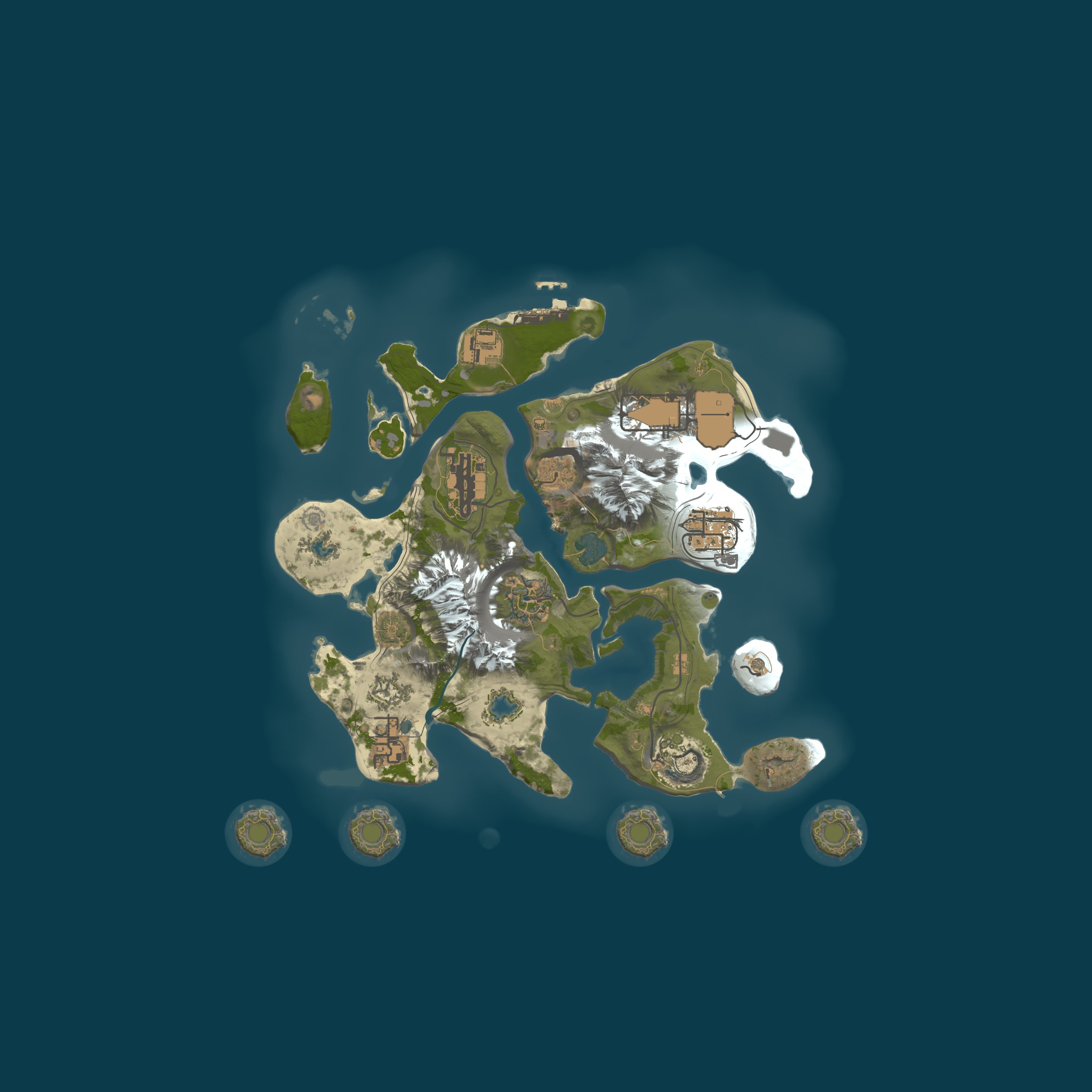 Map for Royal Rust PVE 2X Quest|Skinbox|Skilltree|Events|Shop|Kits|RP