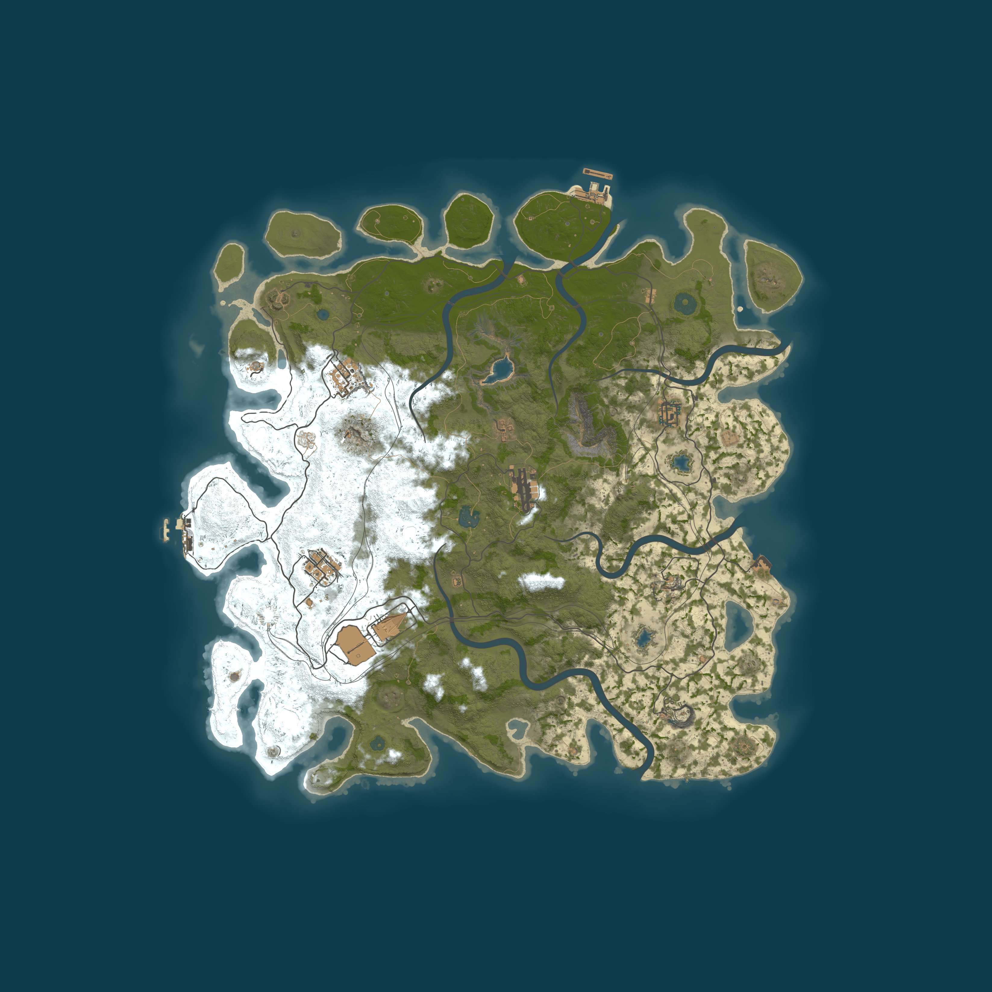 Map for RUST Classic server #1 [RU]