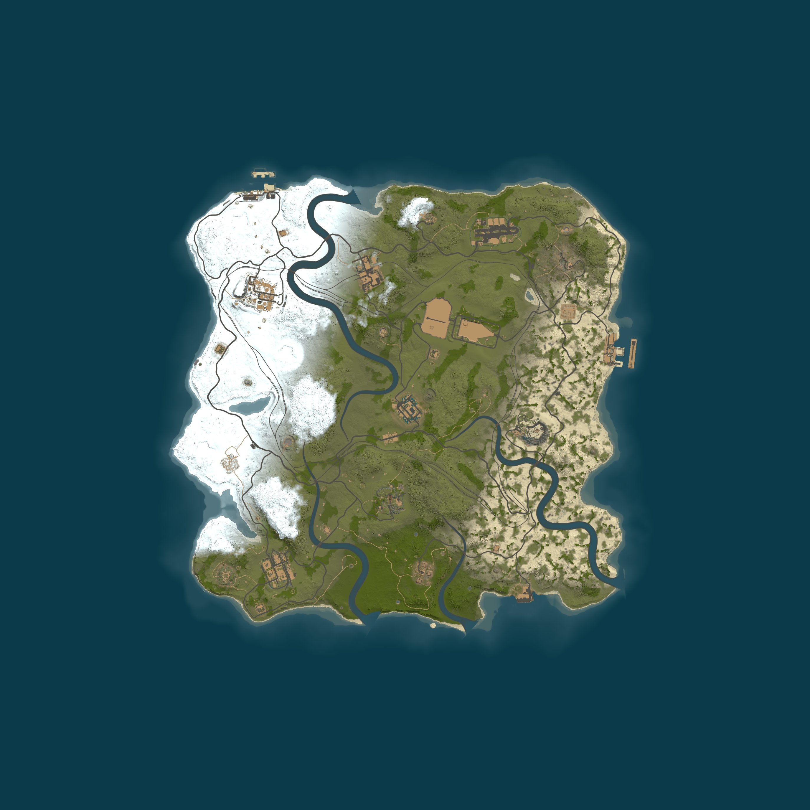 Карта сервера