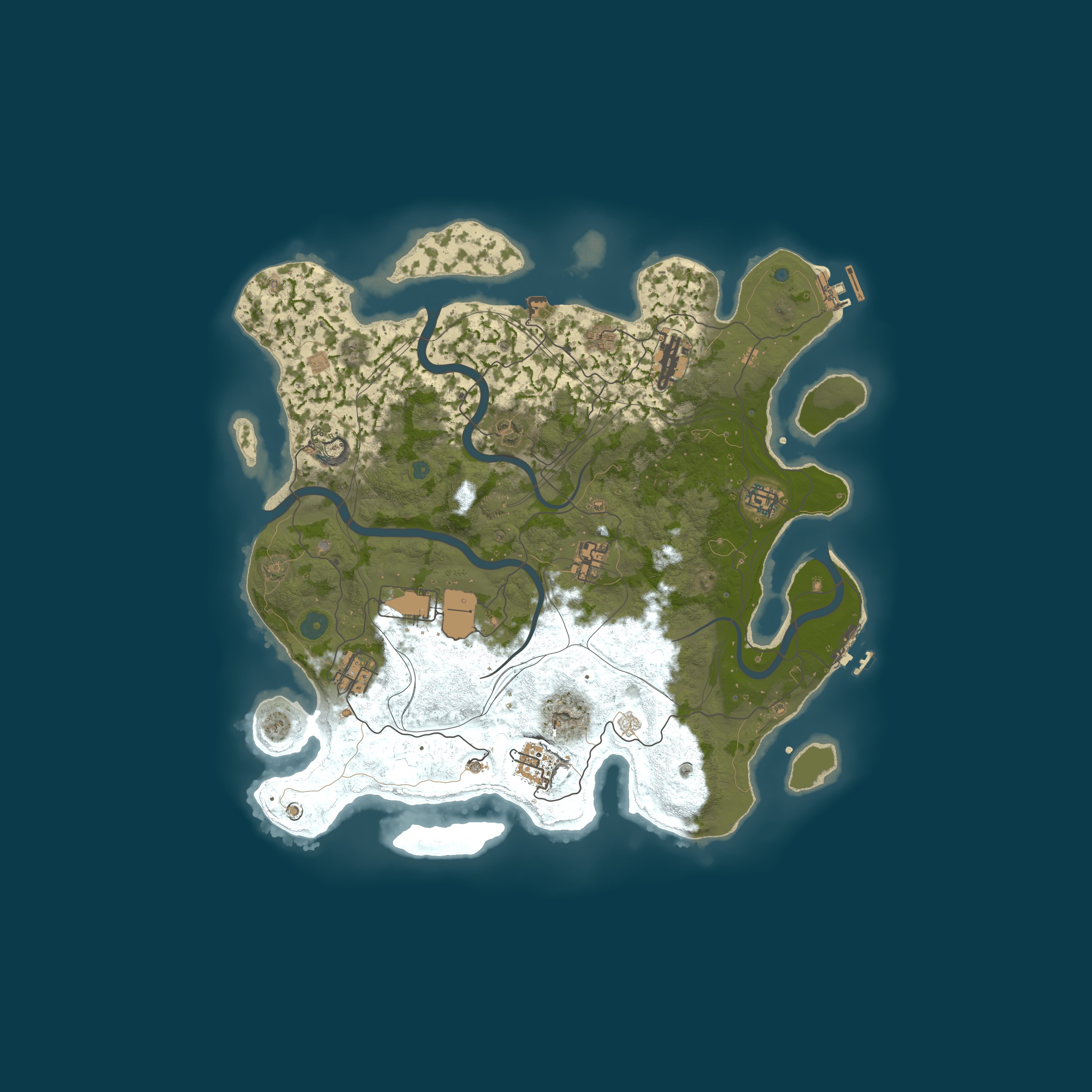 Map for [US] VisionRust - Solo Monthly Vanilla