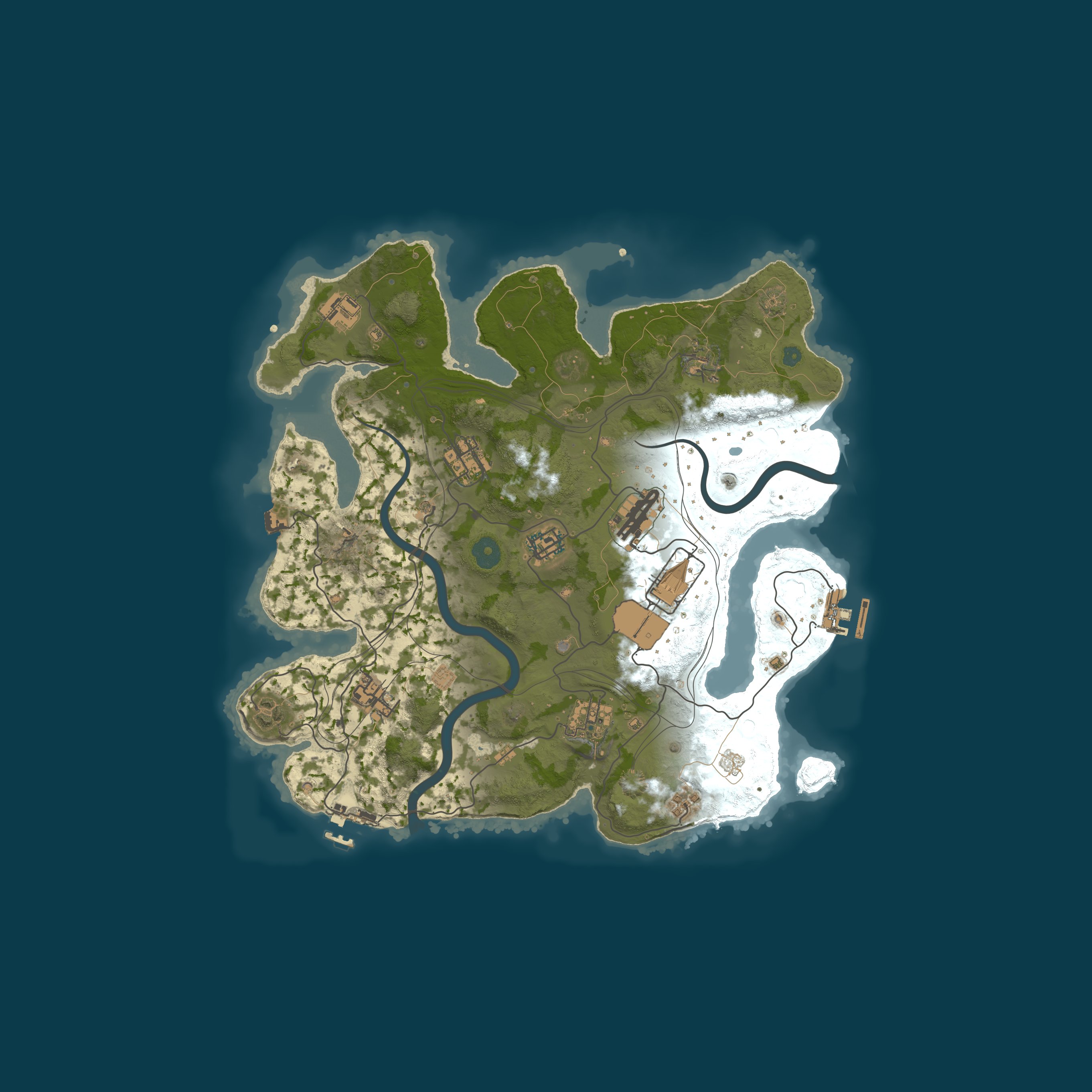 Map for LOBO SOLITARIO - [Solo] Semanal | Blueprints sem wipe