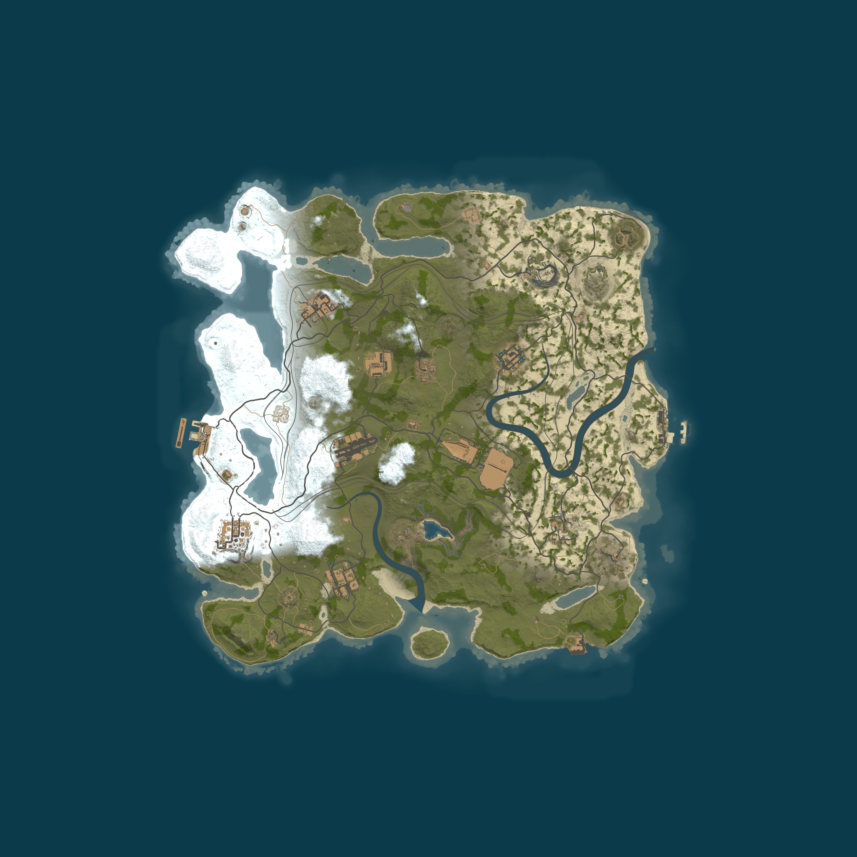Map for EU Vex.gg 5x Solo/Duo/Trio|Shared BPs|Kits|Shop|max 3 Best 10x5
