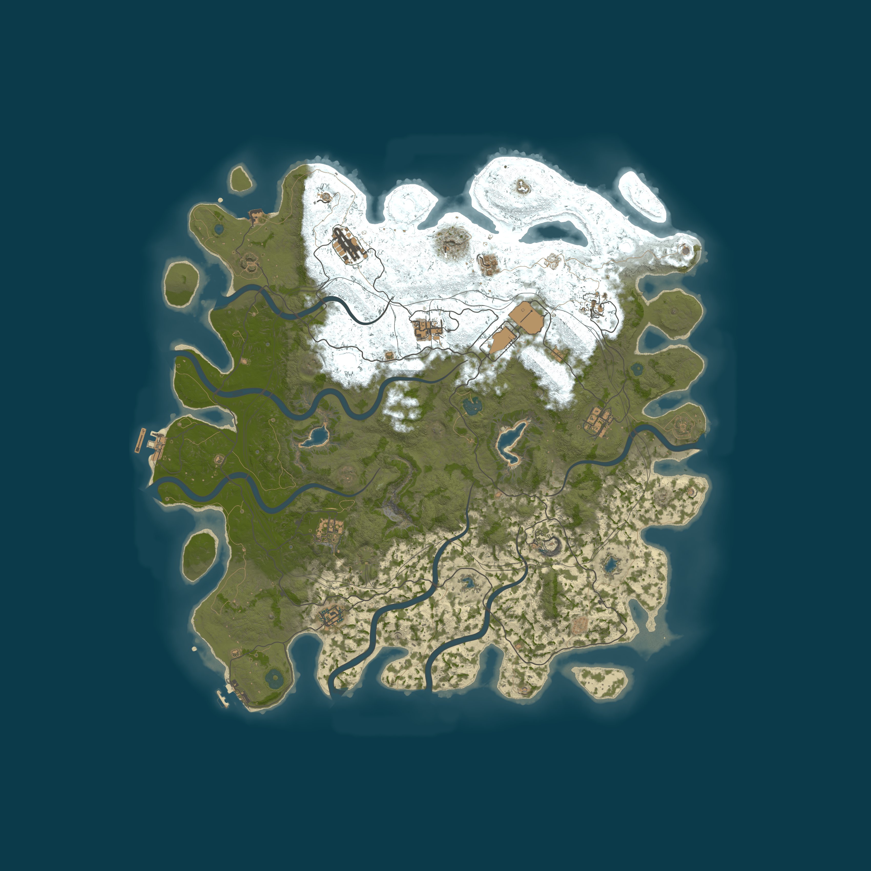 Карта сервера