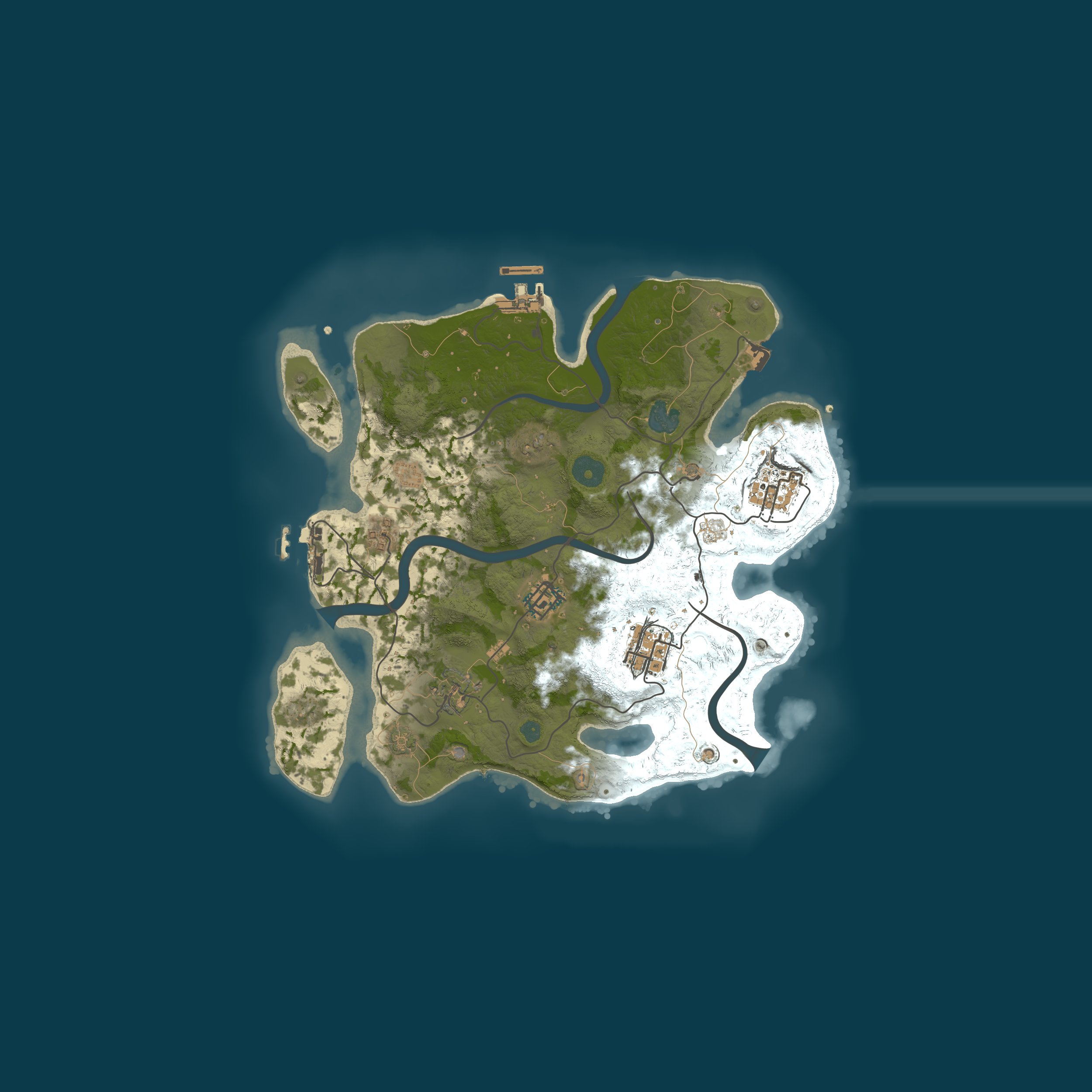 Карта сервера