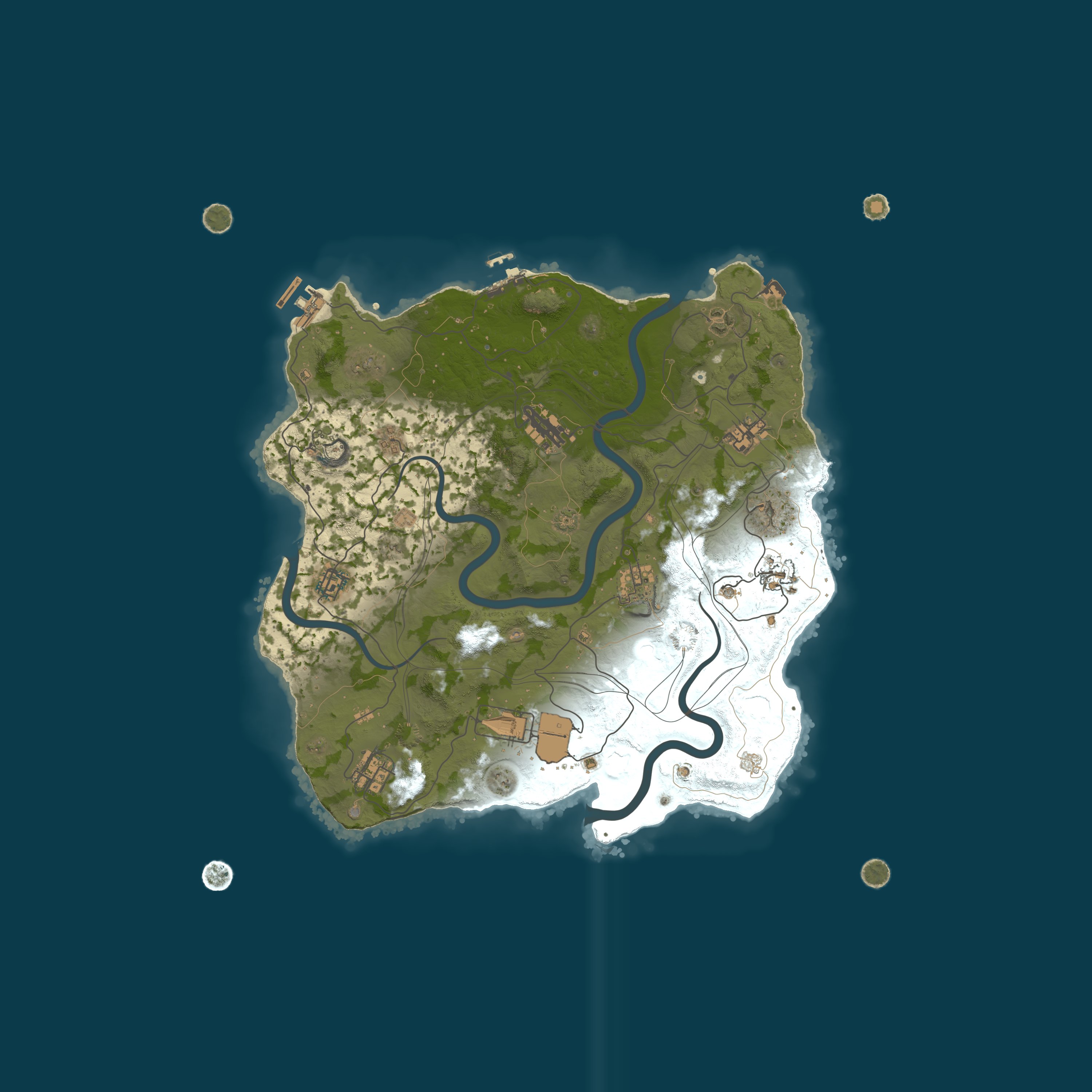 Map for Rustoria.co - 10X | No BPs | Kits | Shop -> JUST WIPED