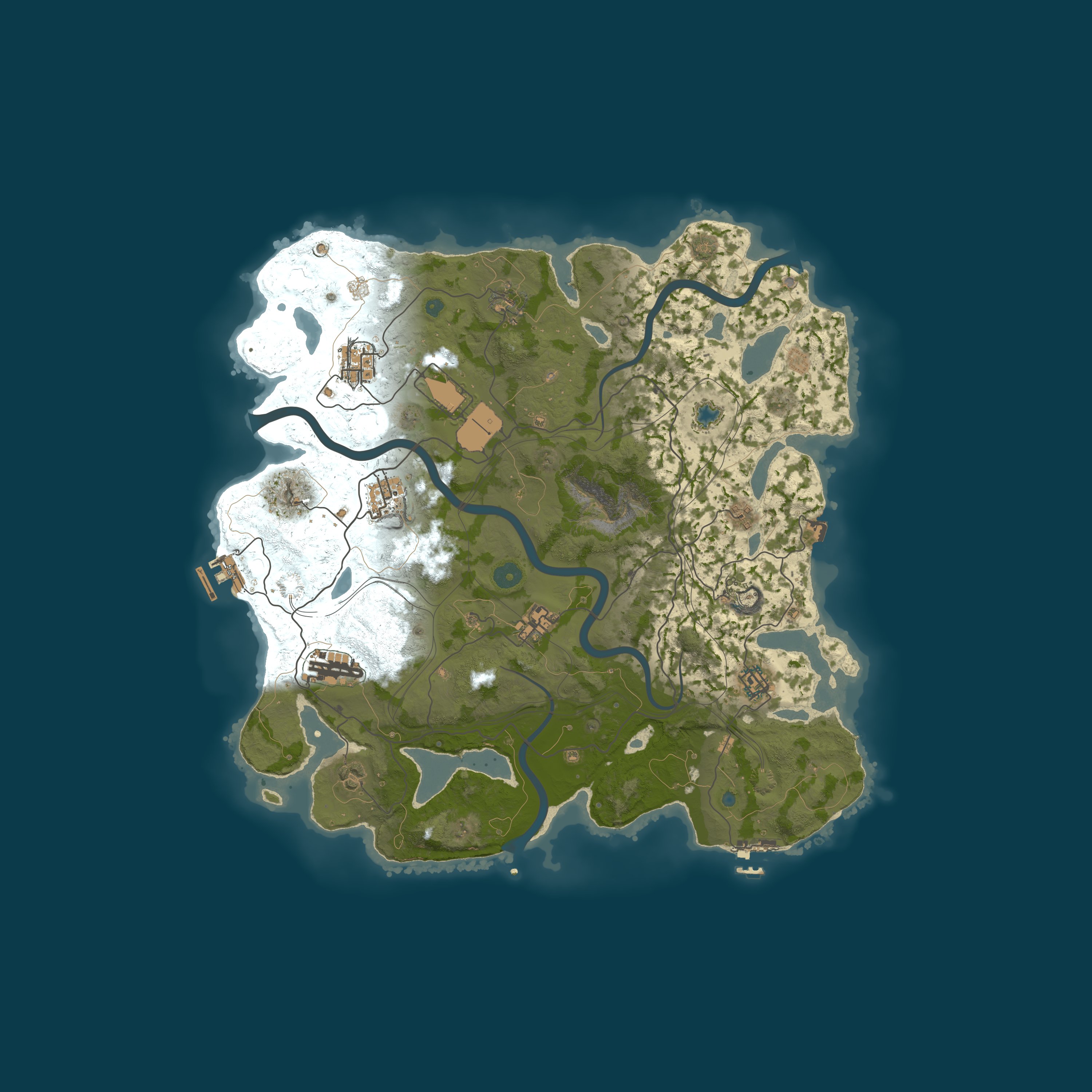 Карта сервера