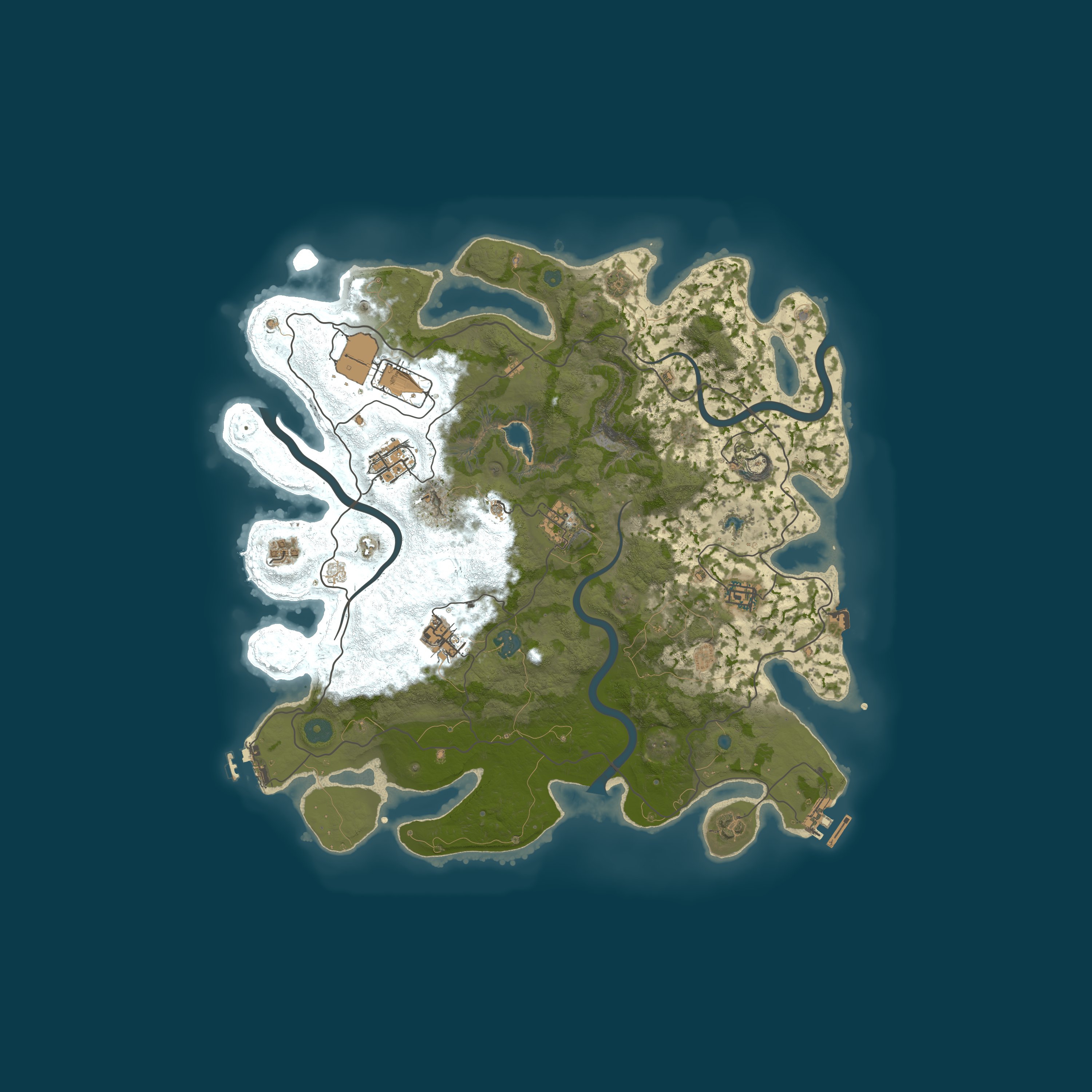 Map for The Salt Mines Duo Trio Quad (Official) | 2x | Reduced Upkeep |