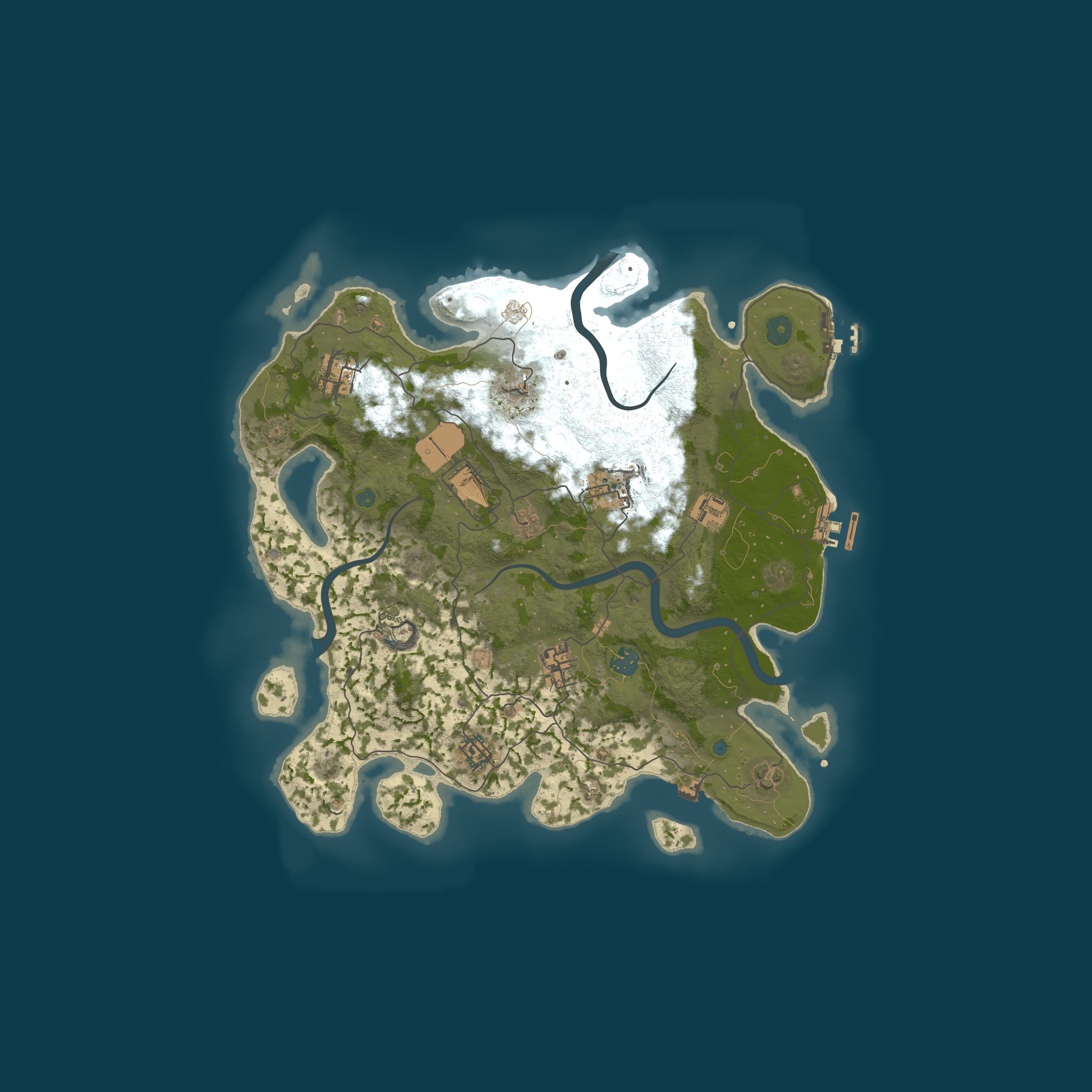 Rust map 3700/32323