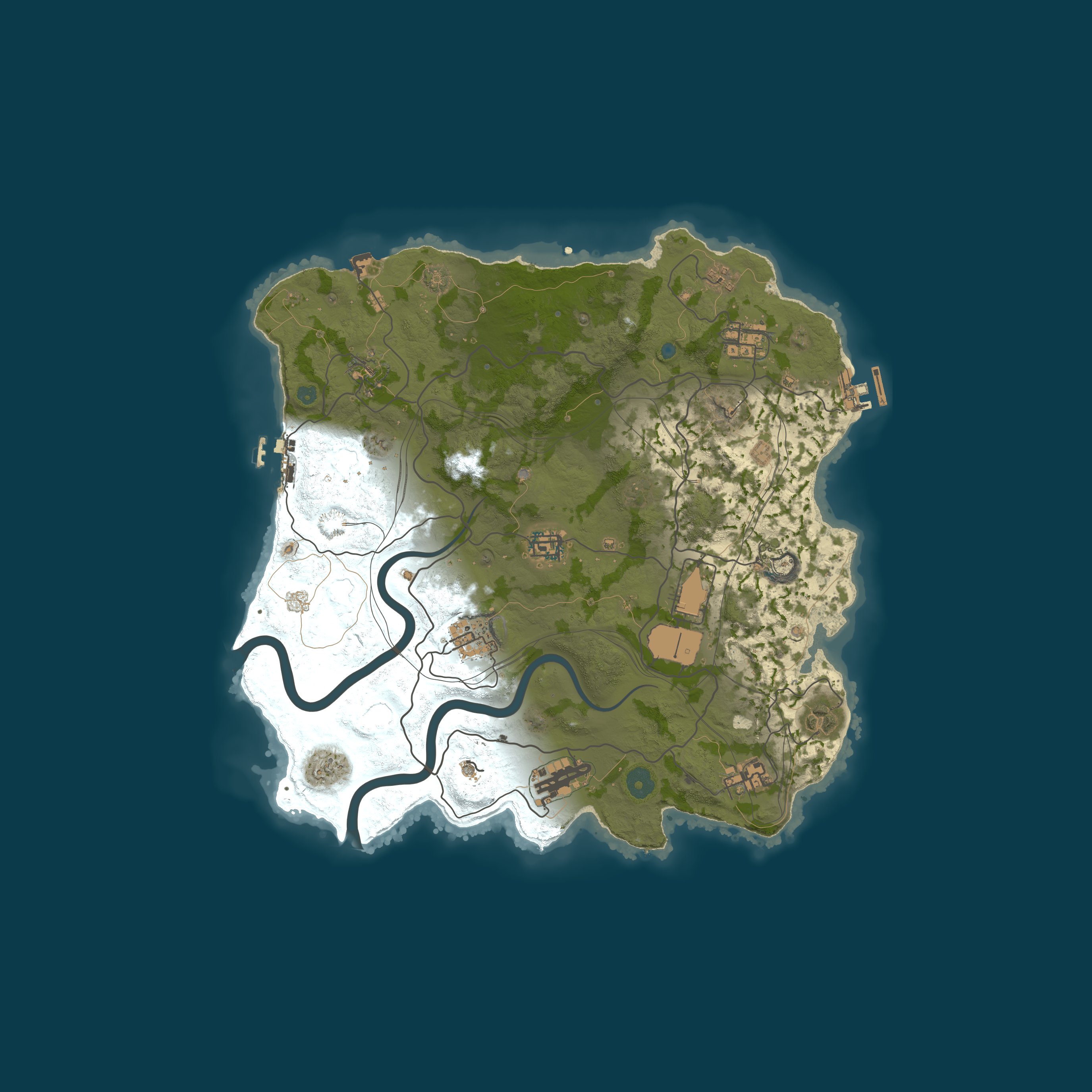 Карта сервера