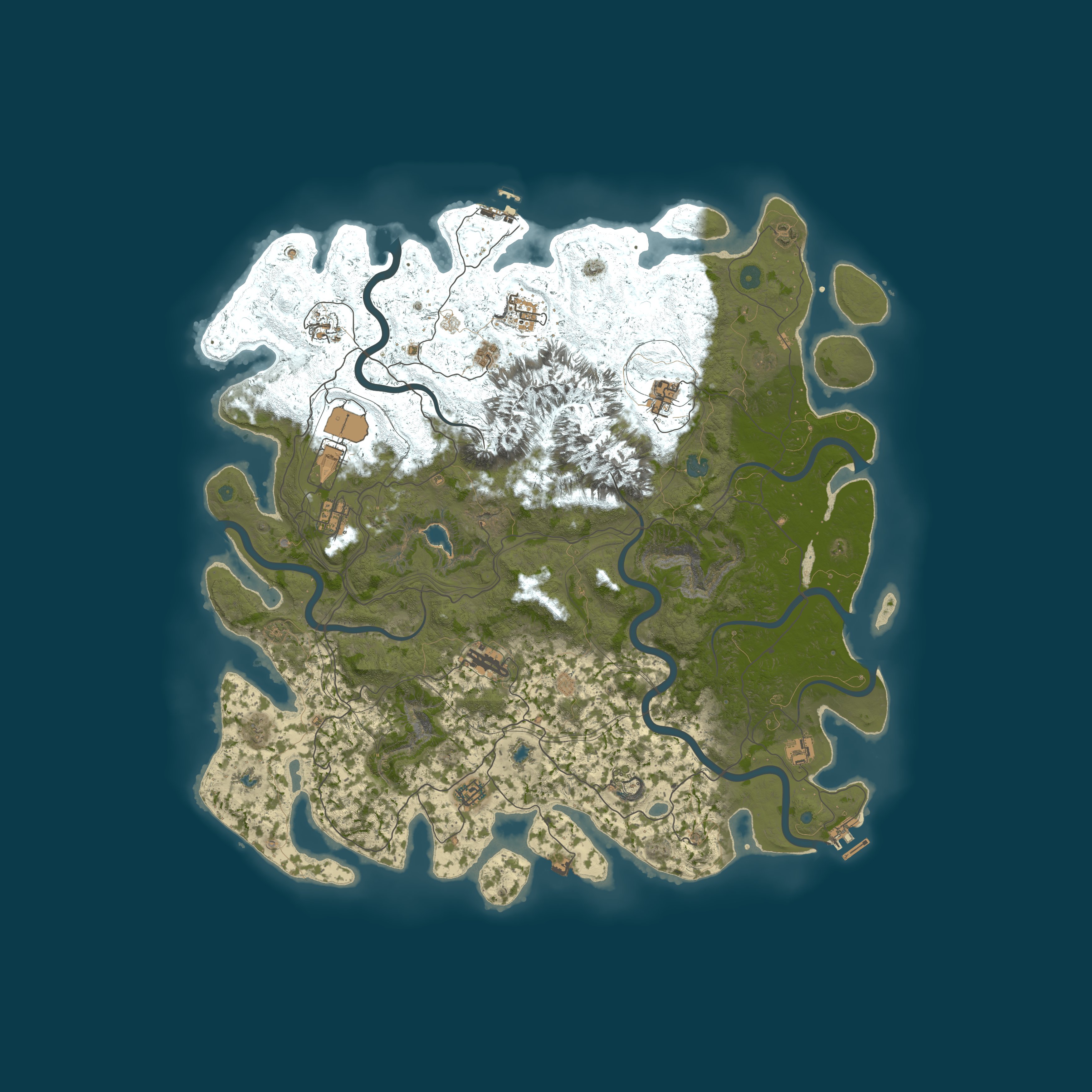Map for 【流星】PVE｜仿官原倍｜休闲养老｜萌新天堂