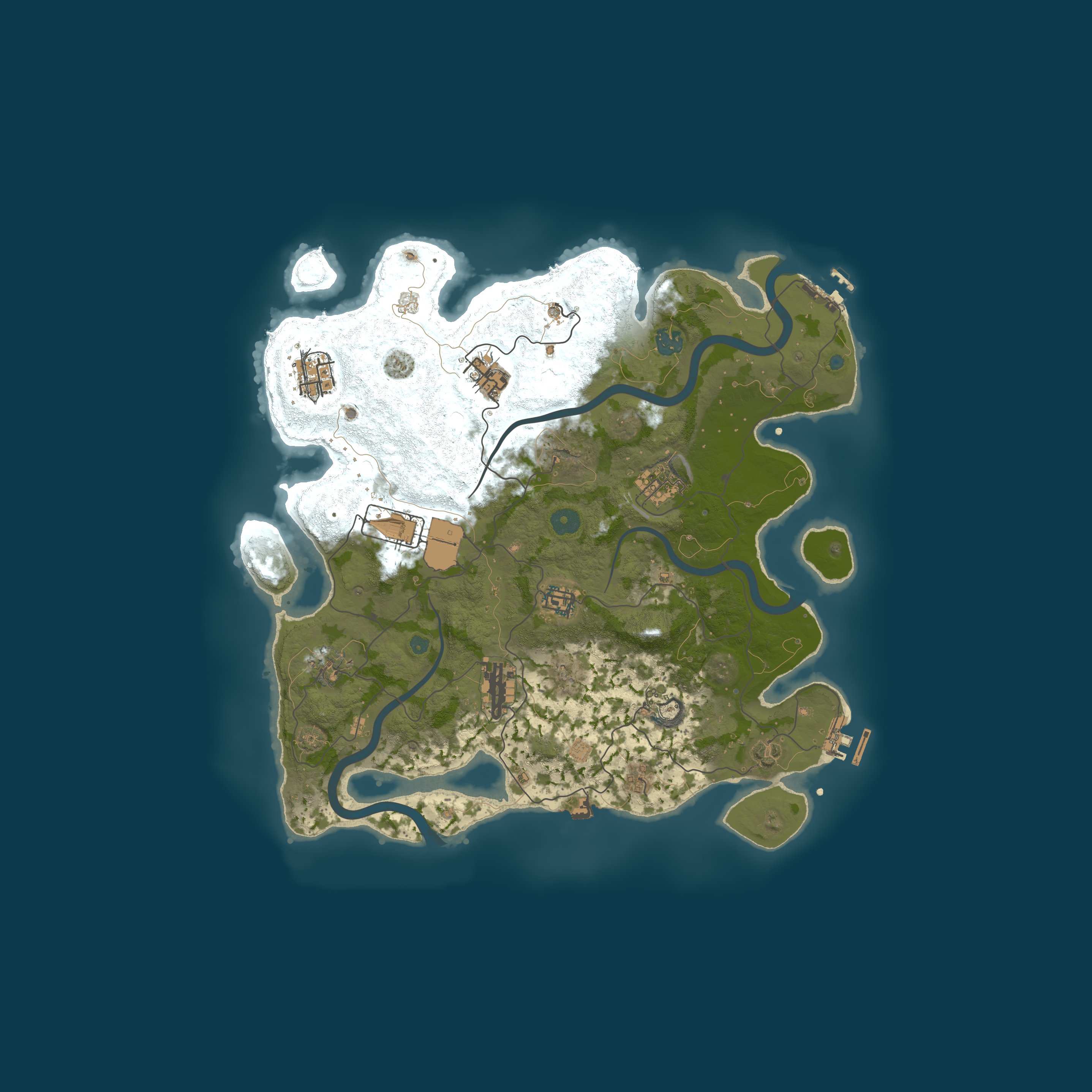Map for ДЛЯ НОВИЧКОВ | КЛАССИКА X2 | MATRIX RUST