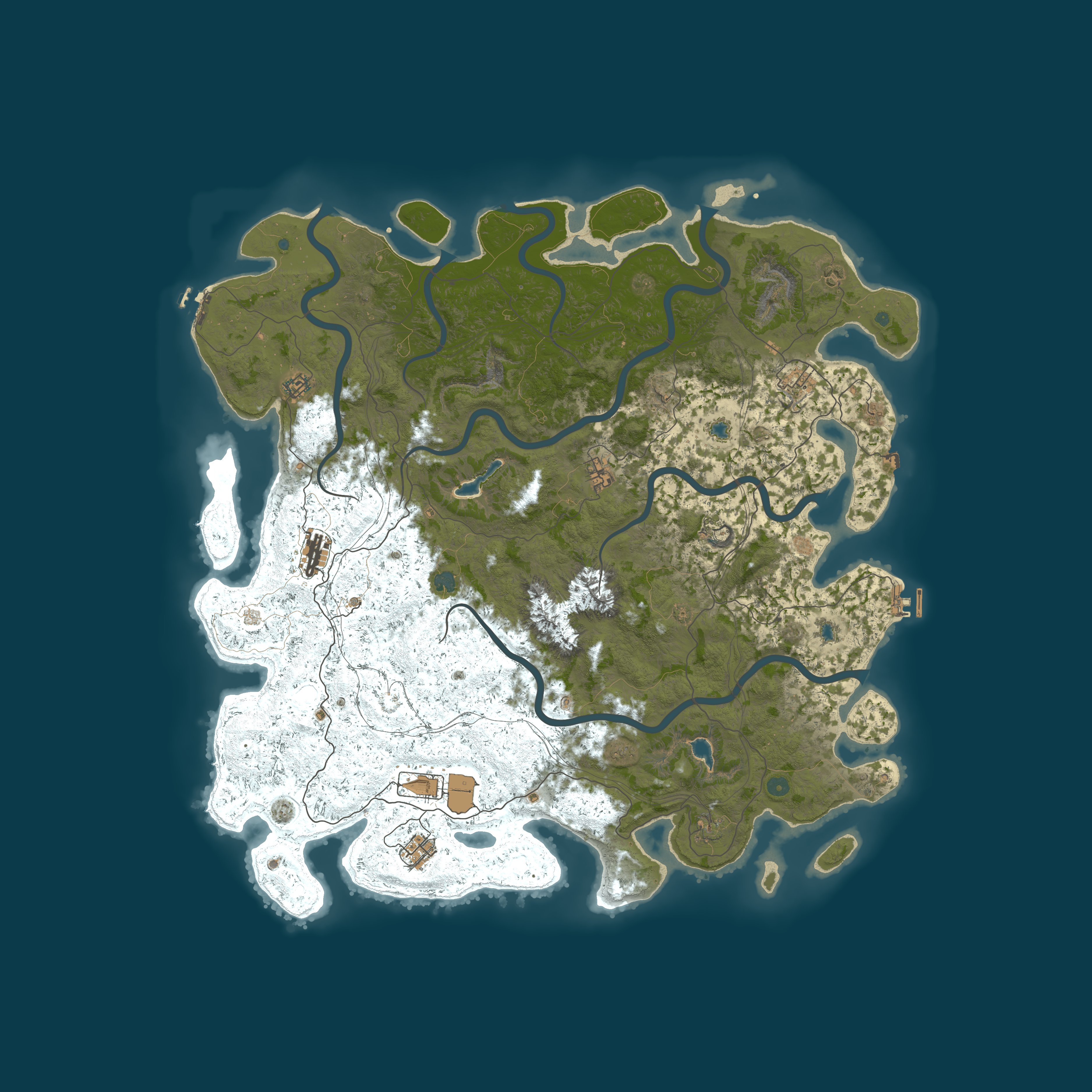 Map for Rusty beer bottle caps 2