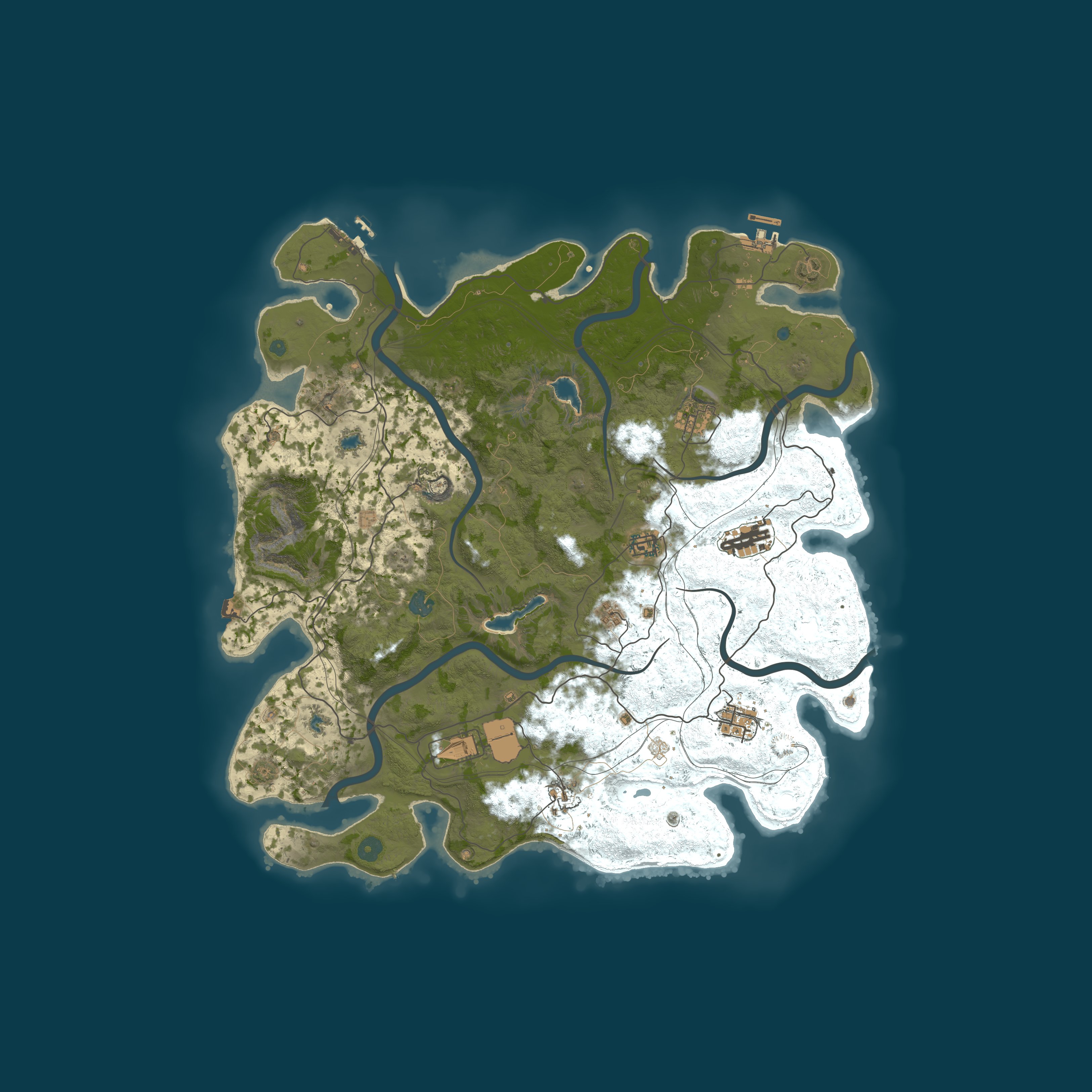 Map for xOpsys | Enhanced Survival | Long-Term | Non-Toxic