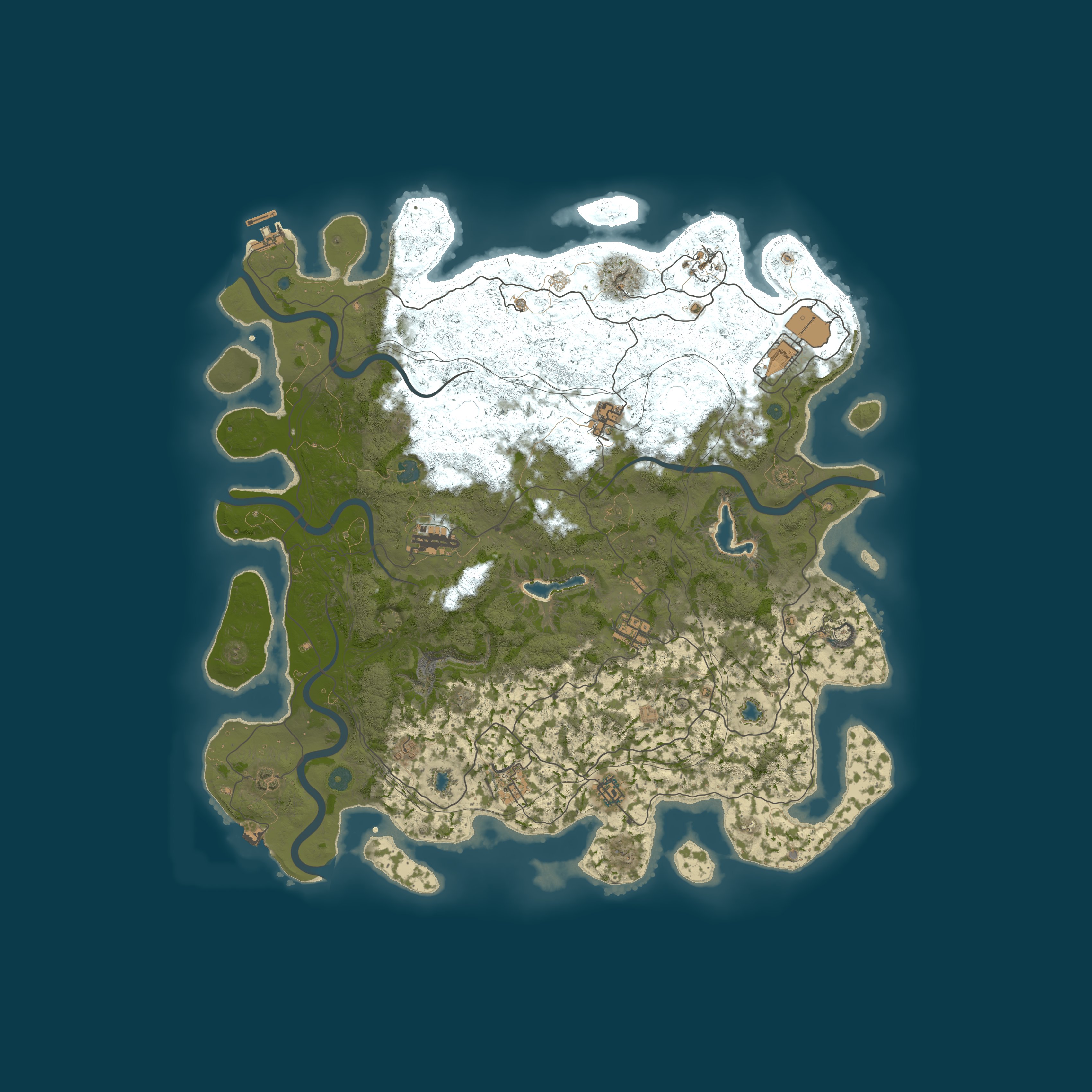 Map for Tribal Rust | Vanilla