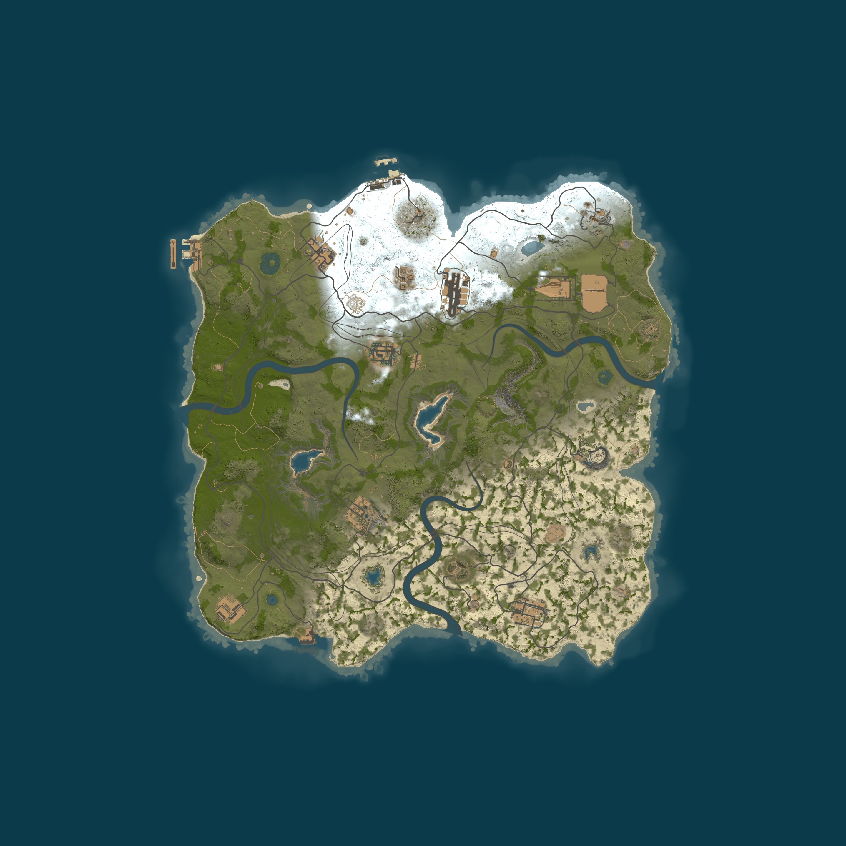 Rustafied Custom Map map