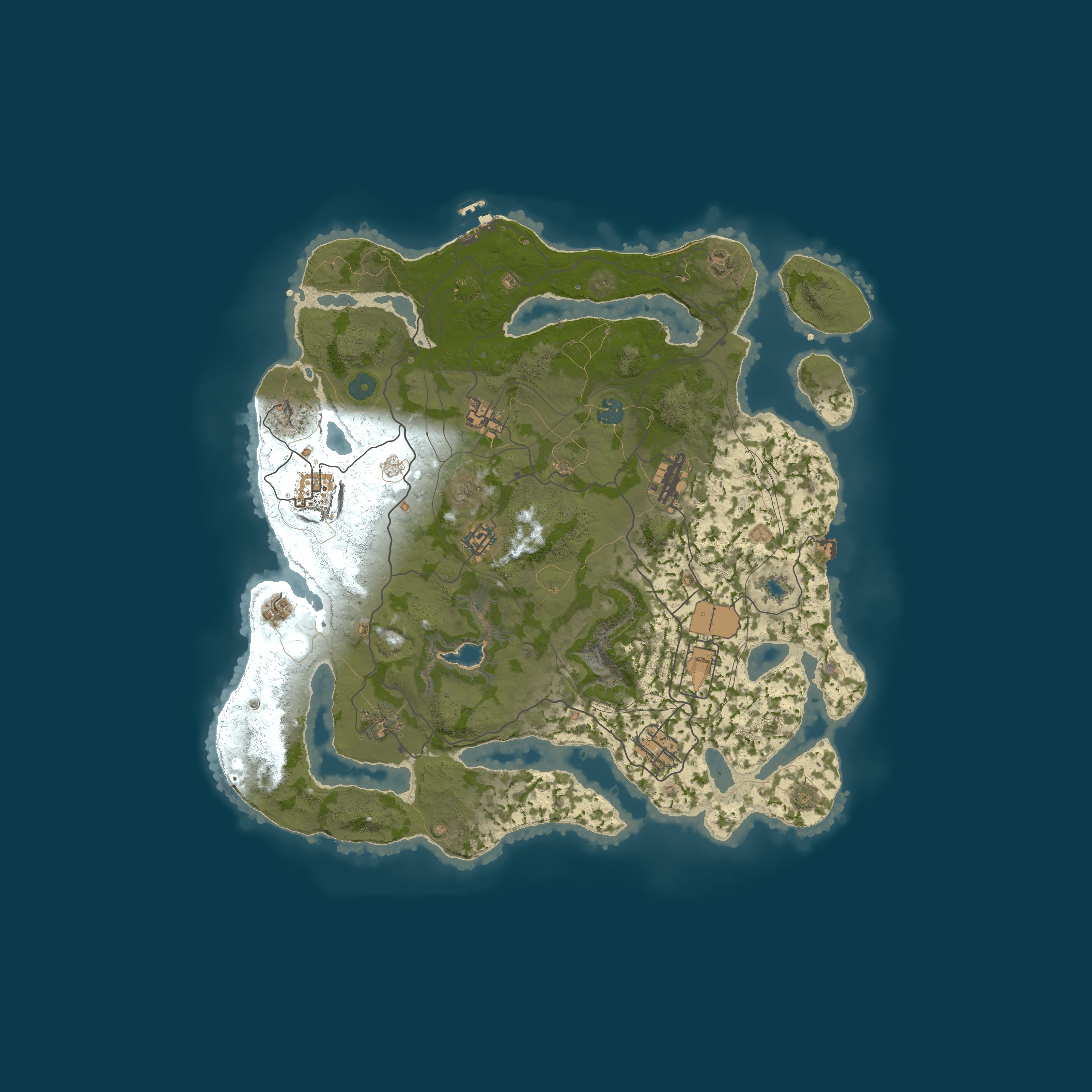 Карта сервера