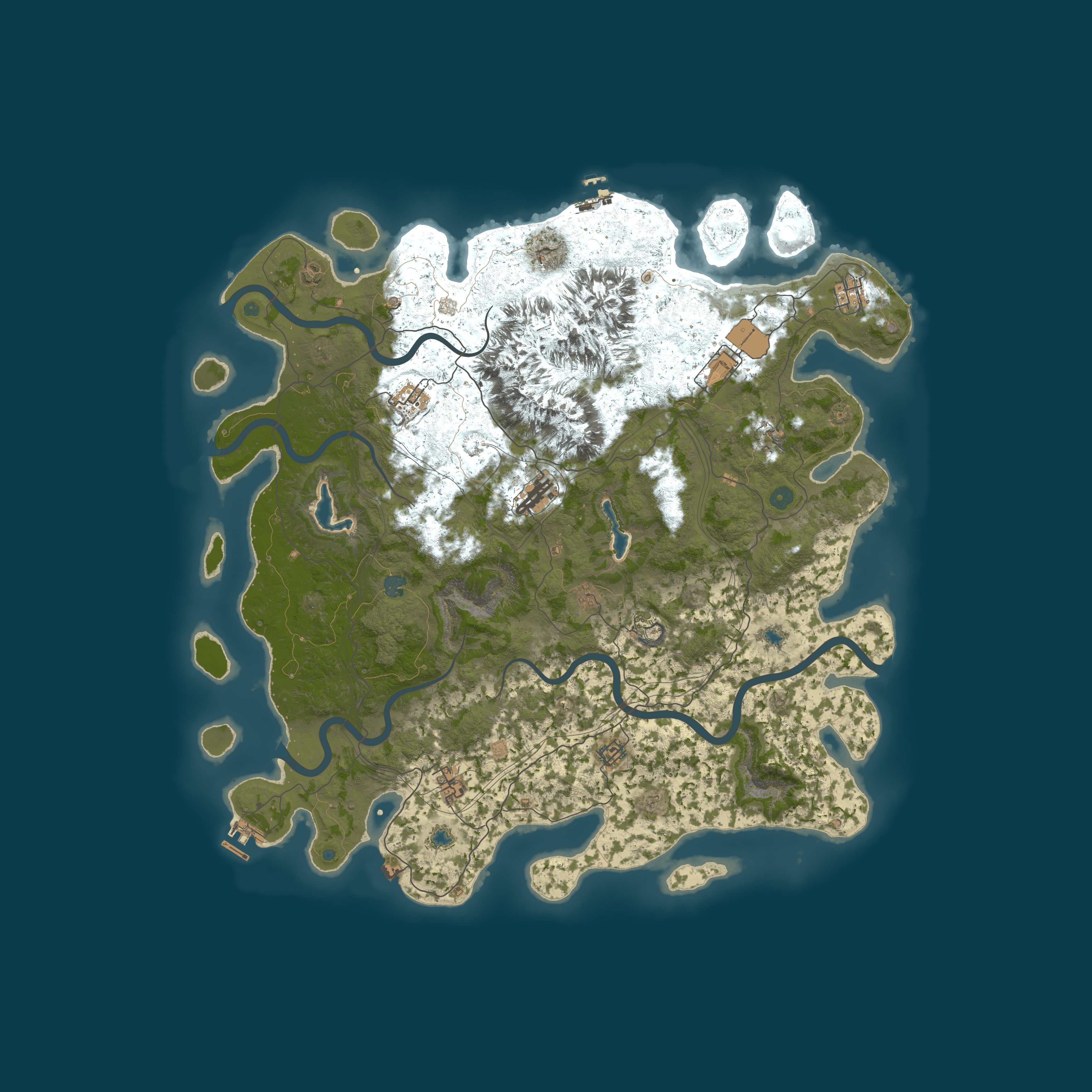 Map for Iceland Home Server
