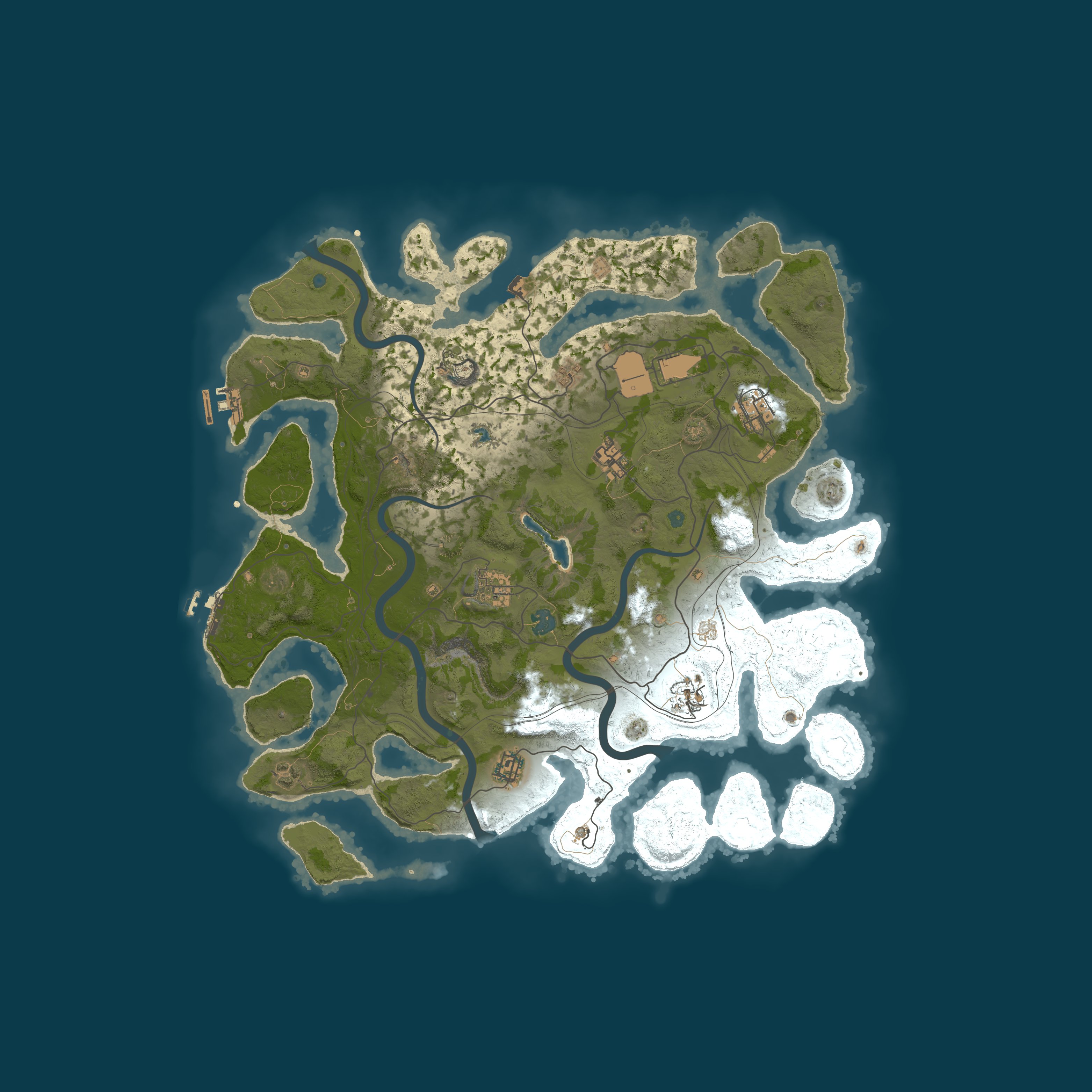 Карта сервера