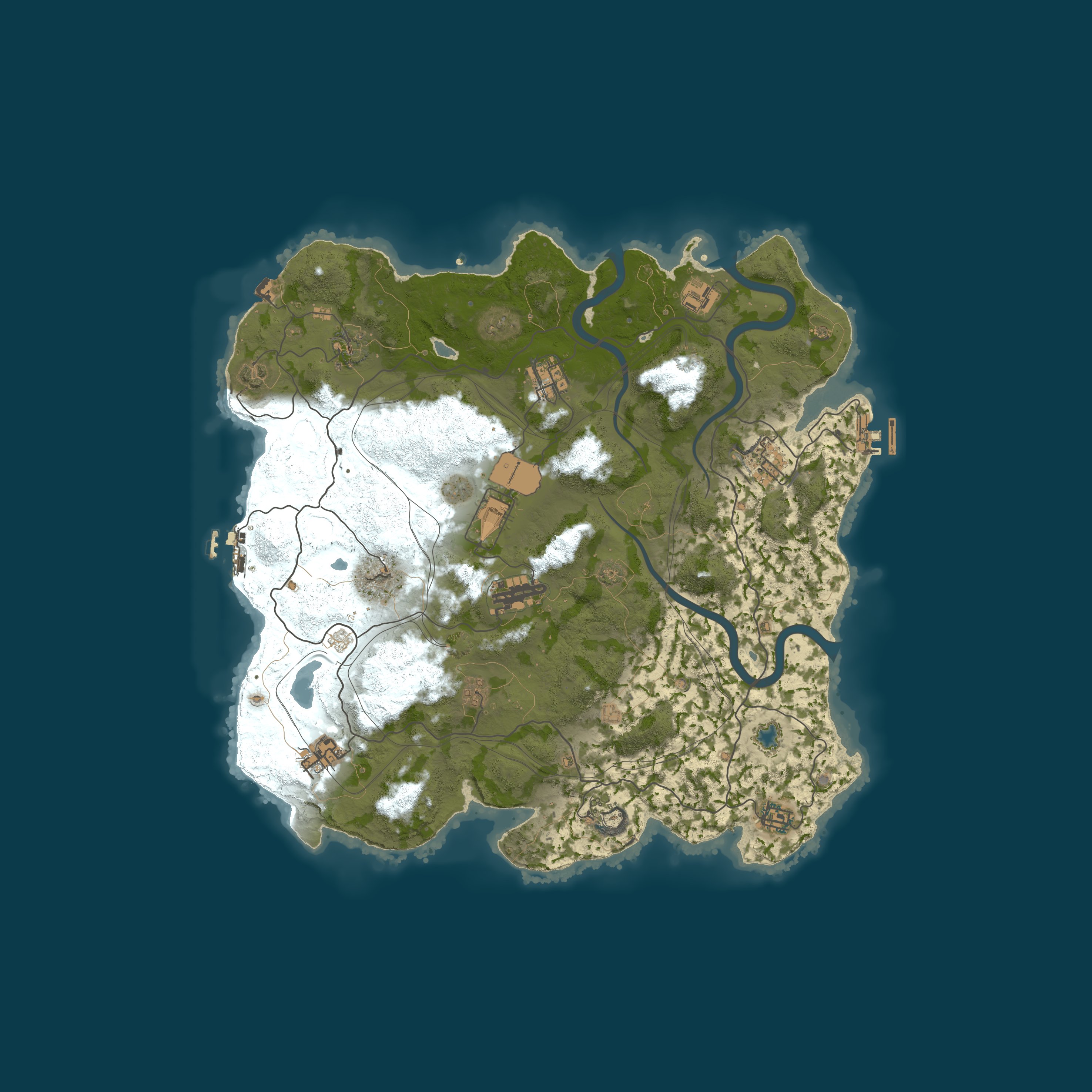 Rust map 3900/22983