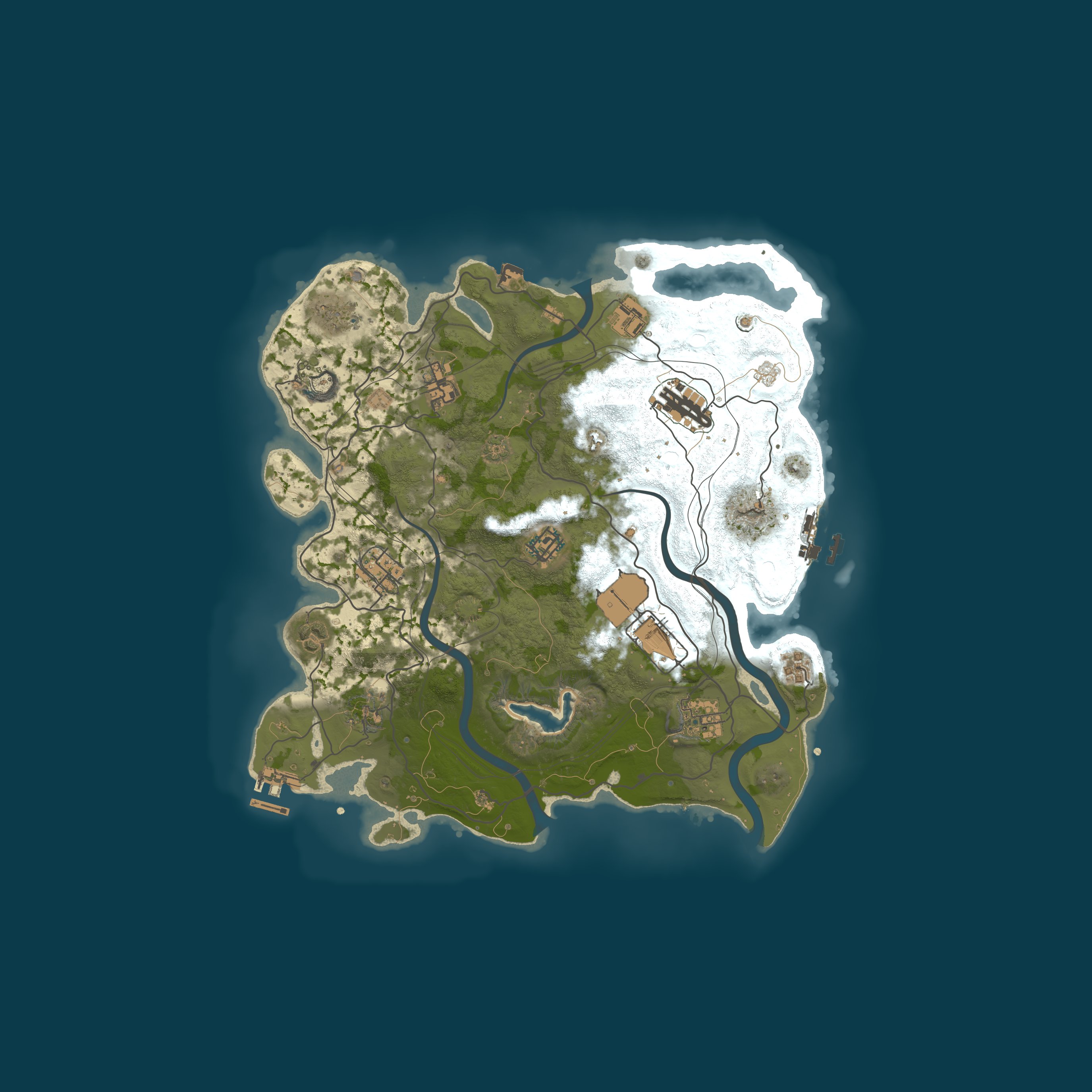 Rust map 3500/1337
