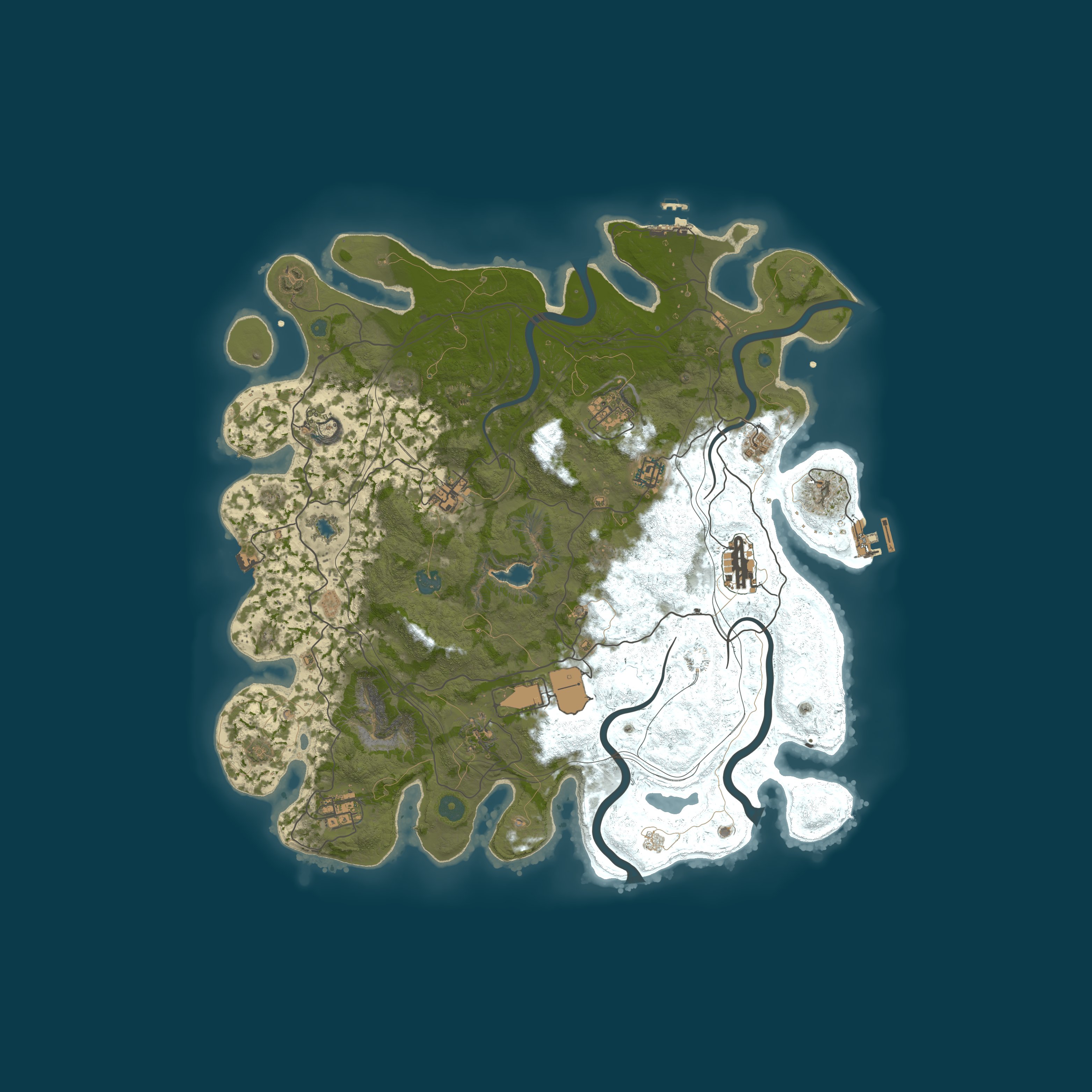 Карта сервера