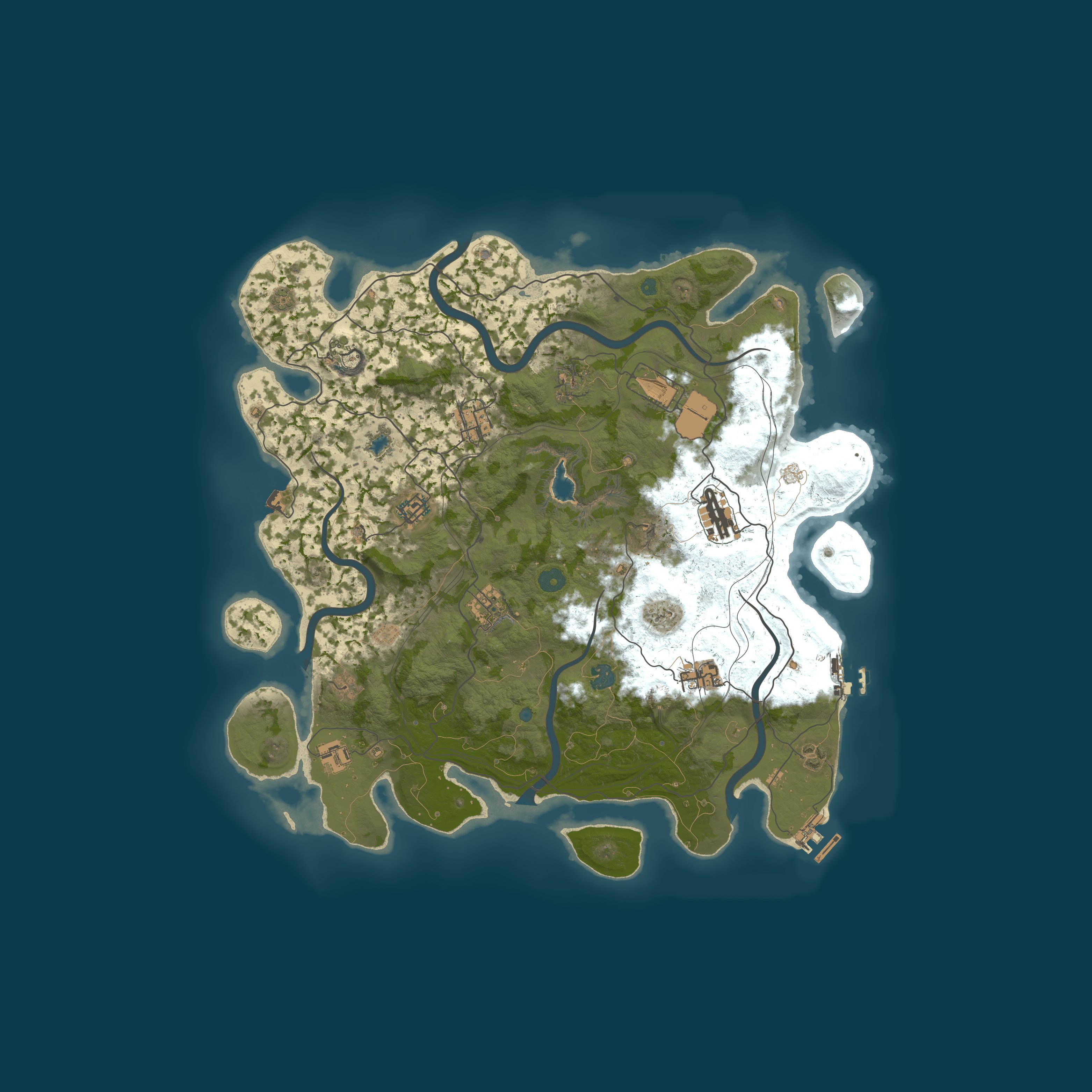 Map for Mountgaming Rust