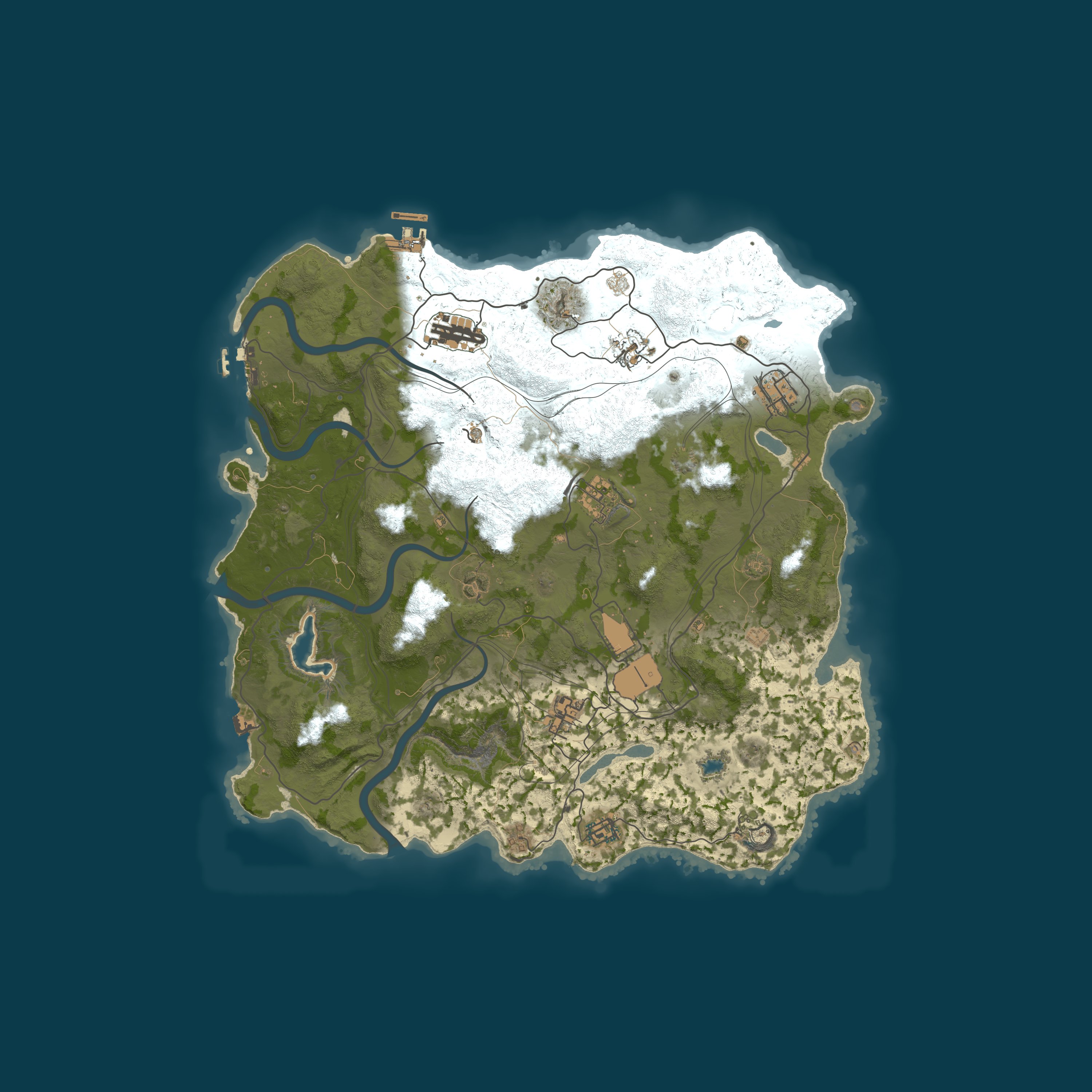 Карта сервера