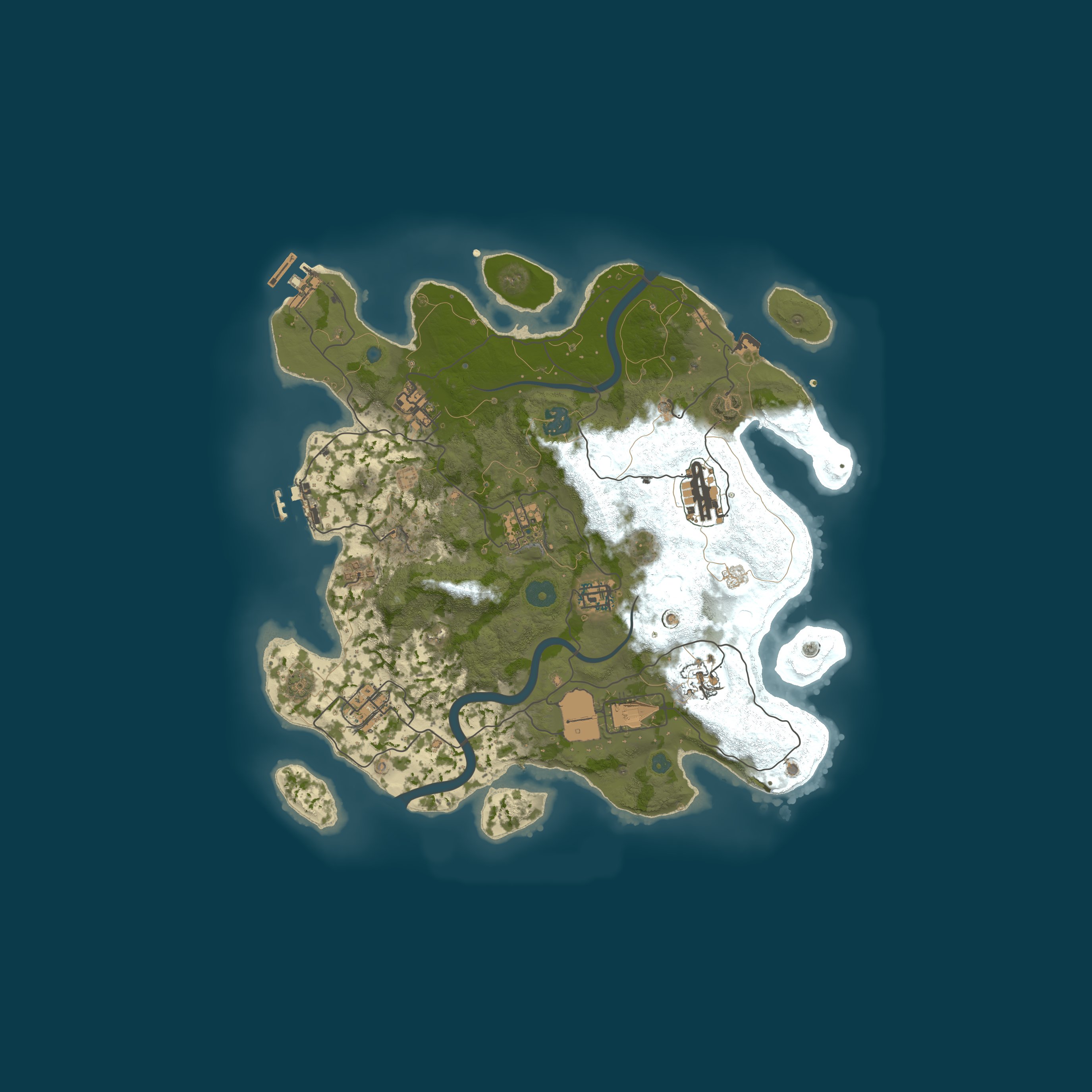 Map for [SEA] RUST MANIA X2 | Solo/Duo/Trio