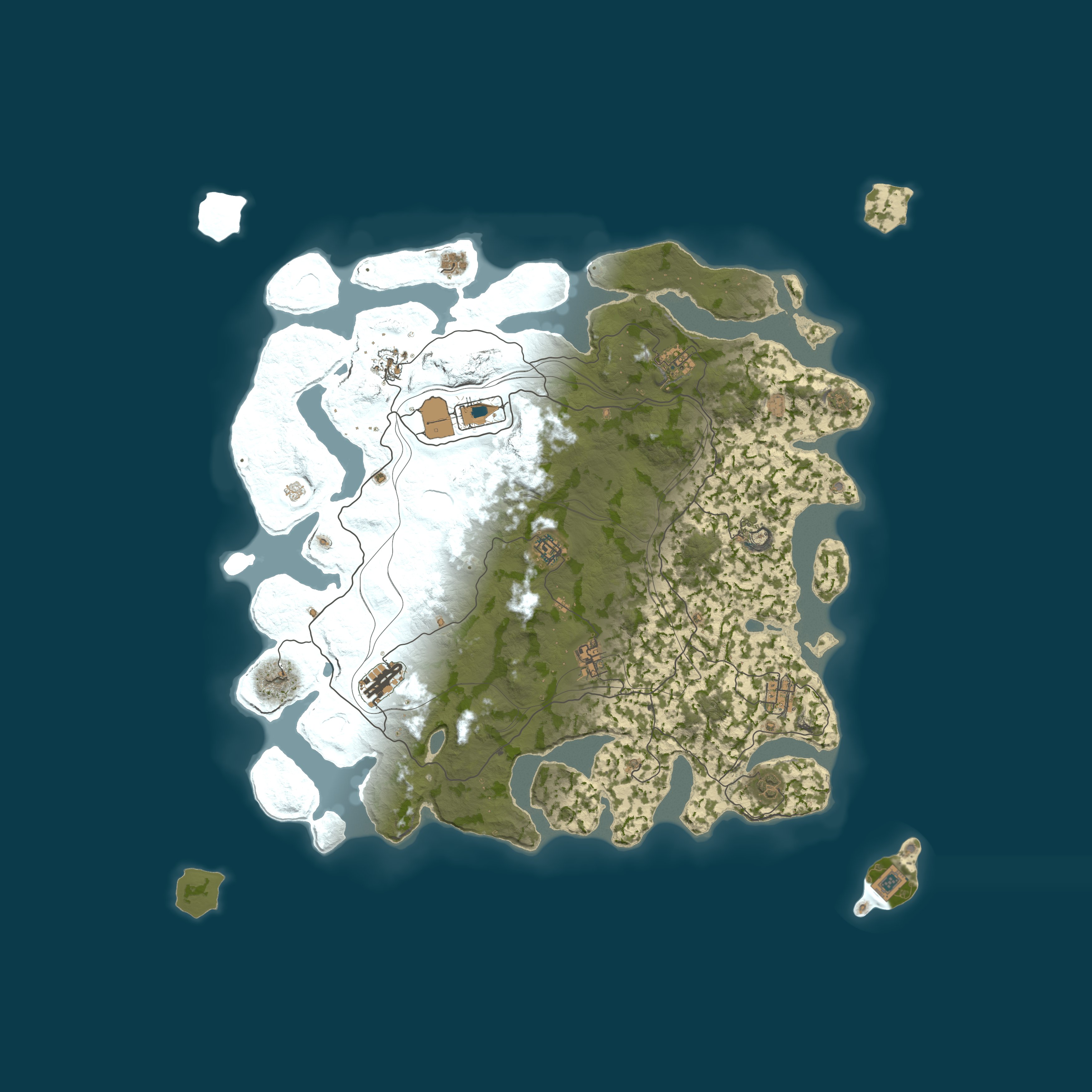 Map for Atlas - EU 5x | No BPs | Kits