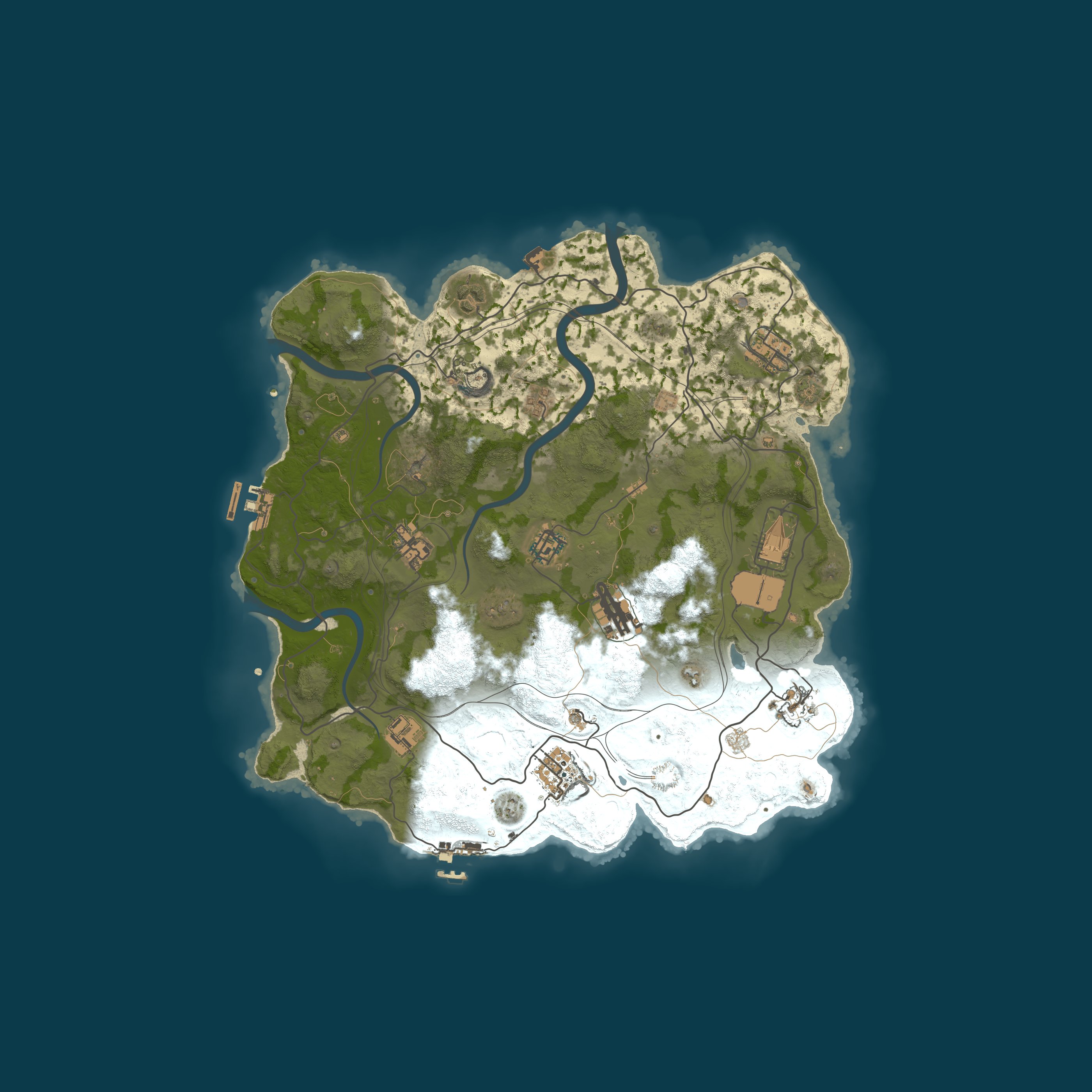 Map for Reddit.com/r/PlayRust - US Monday
