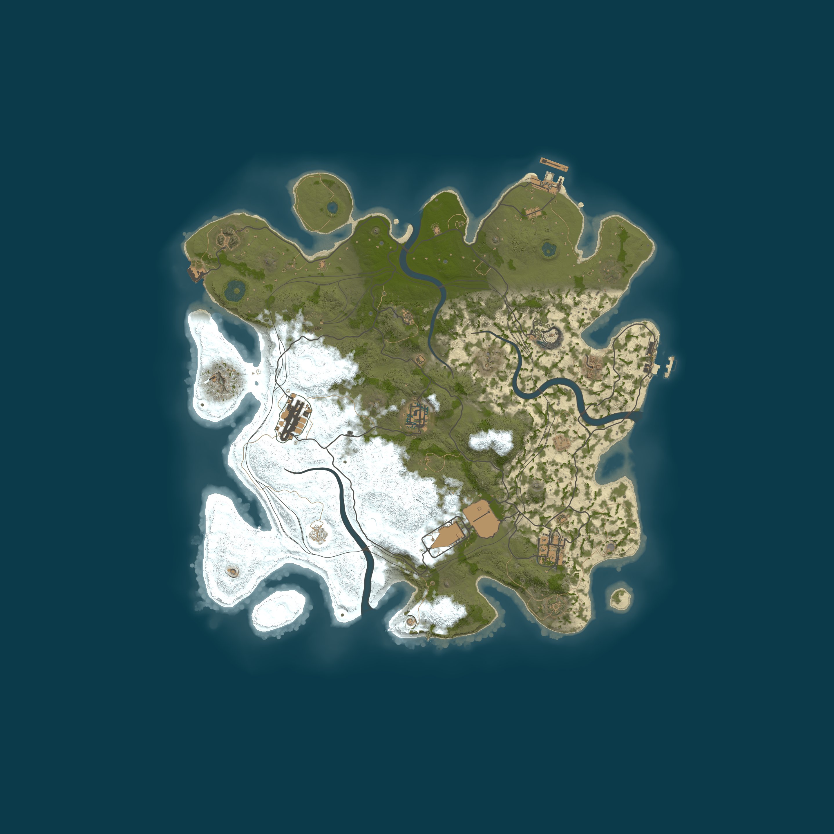 Карта сервера