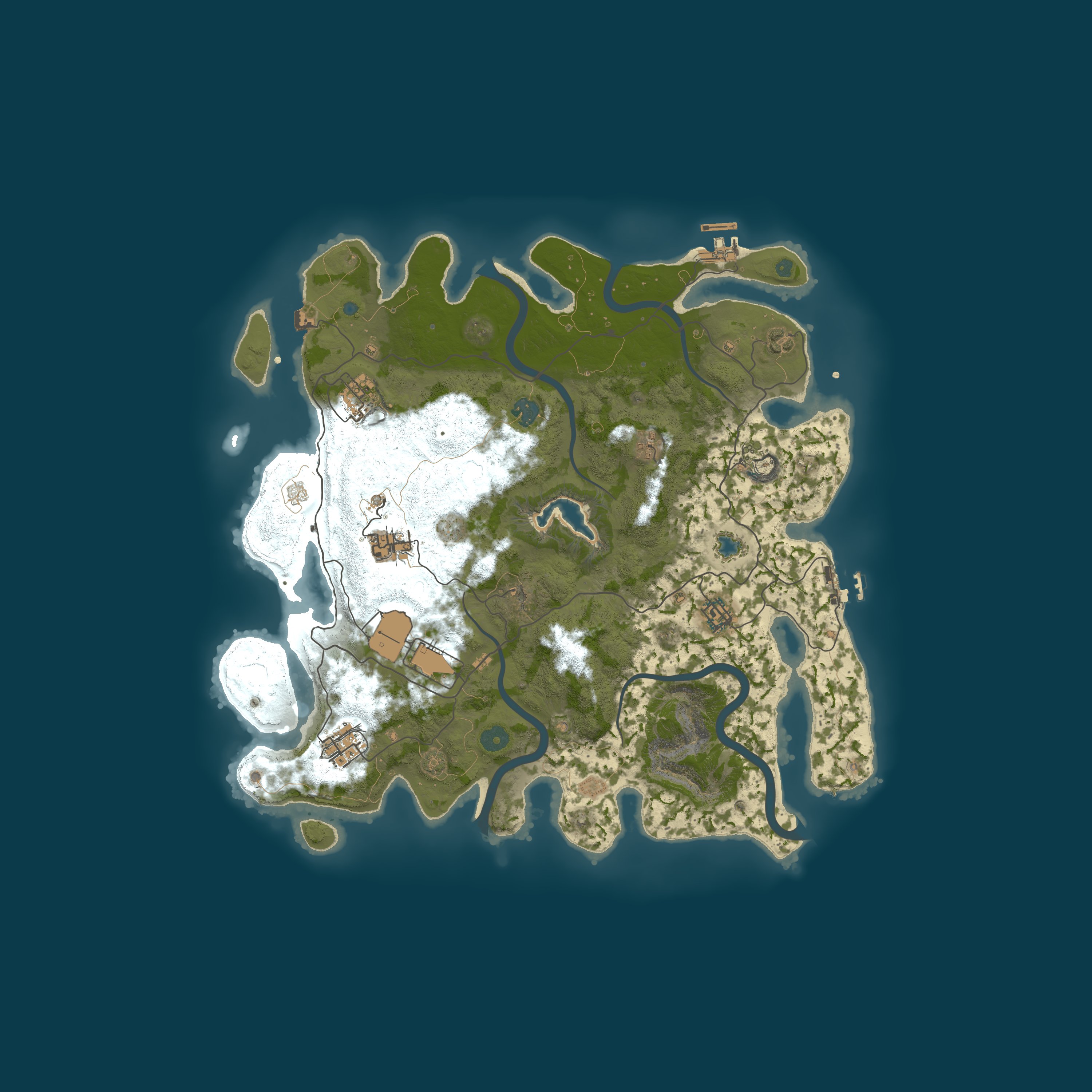 Map for [RU/EU] FRESH RUST | для новичков 24.03