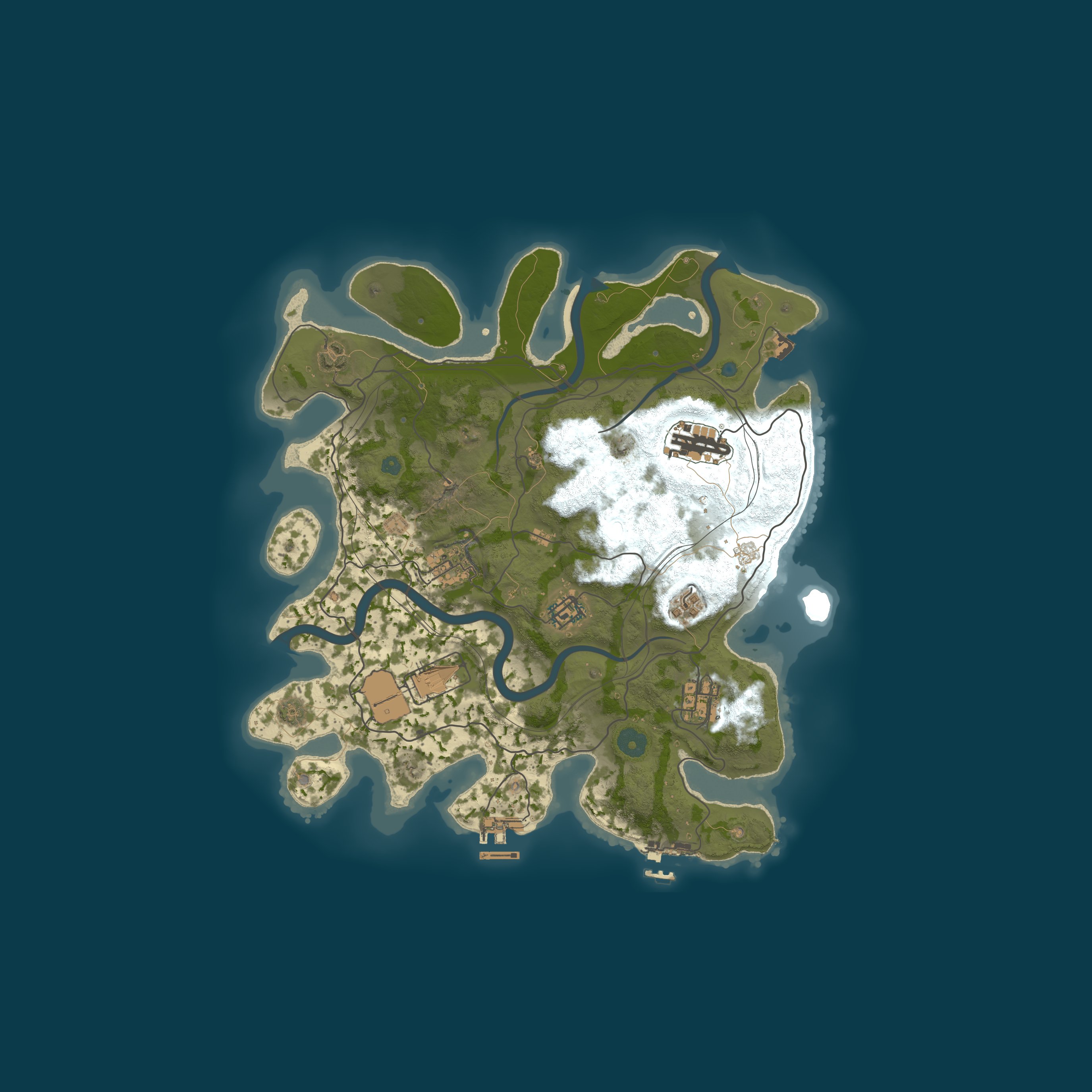 Map for Turbo Rust 10x | PvP | MyMini | SkinBox | x10