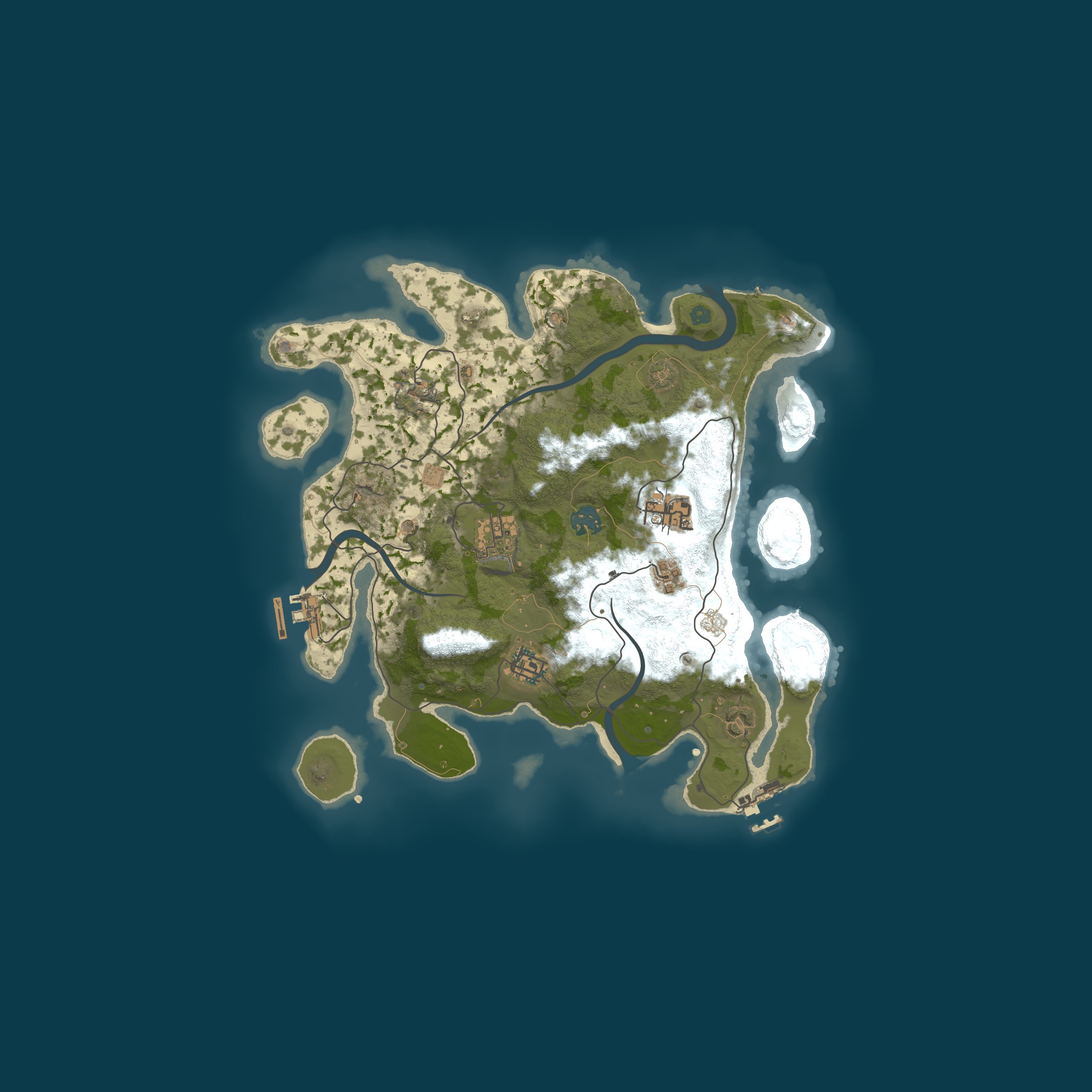 Карта сервера