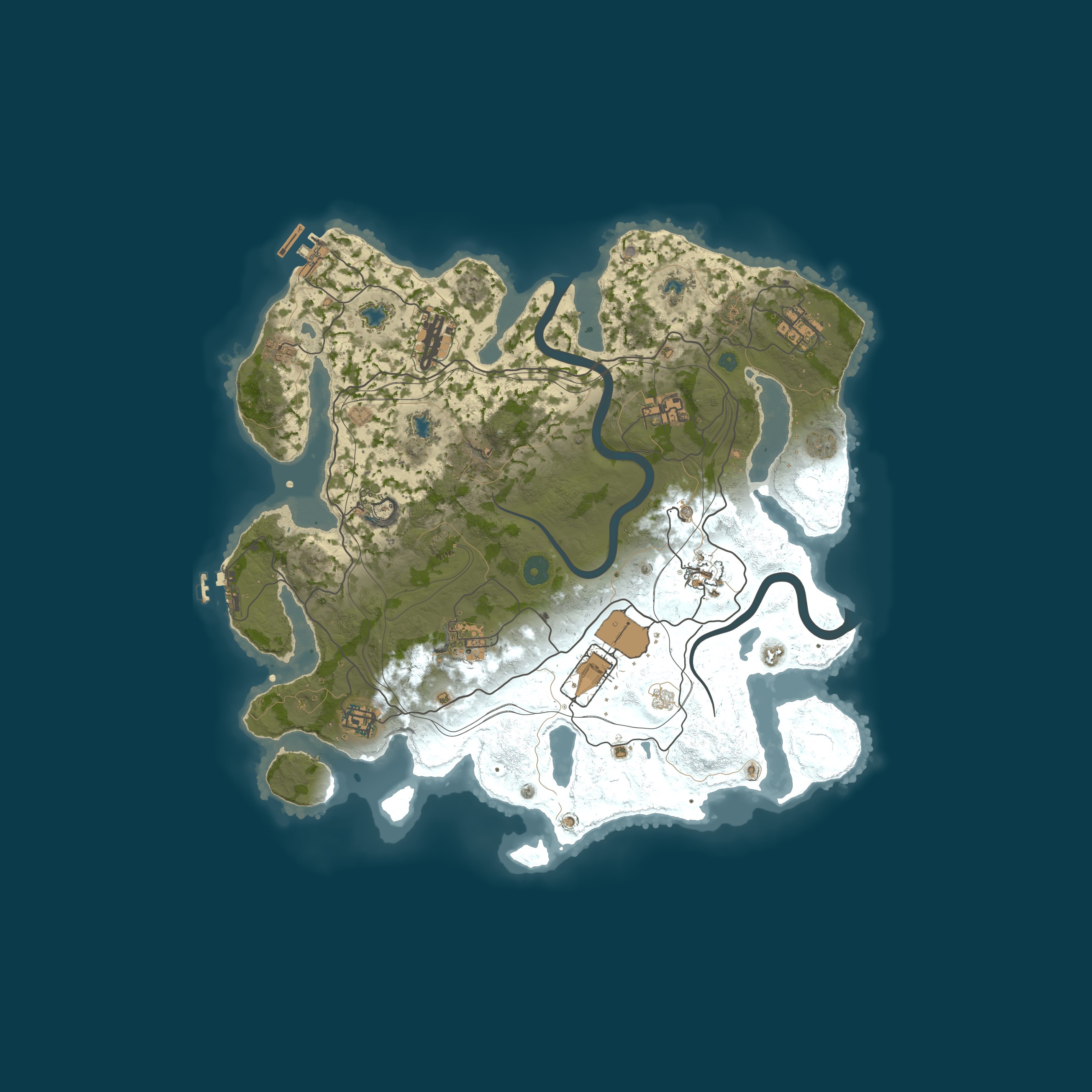 Rust map 3700/1337